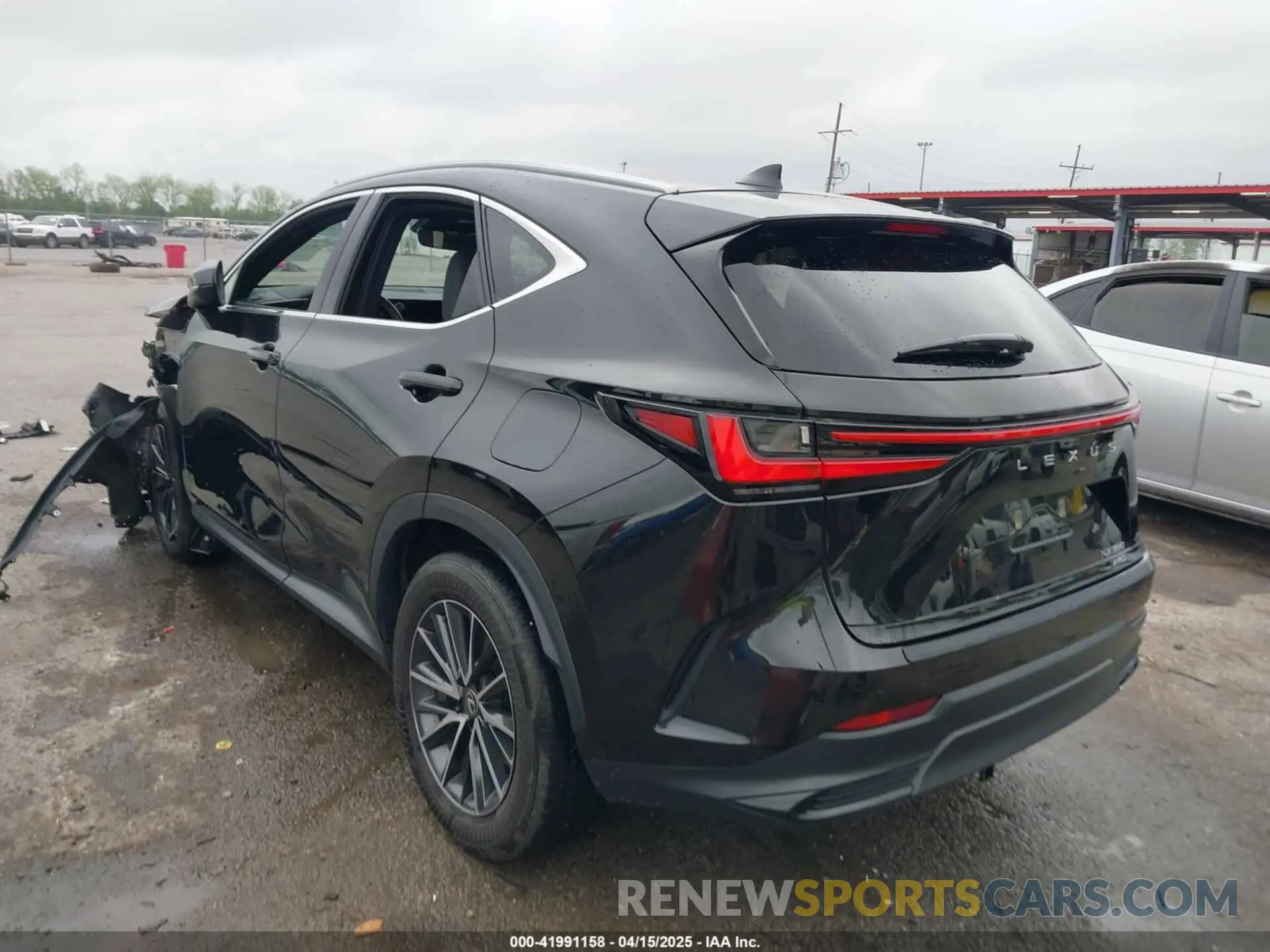 3 fotografías del automóvil dañado 2T2GGCEZ6PC026648 LEXUS NX 350 2023