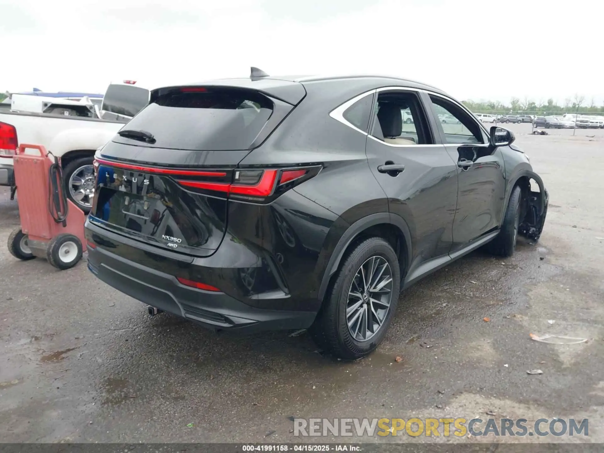 4 fotografías del automóvil dañado 2T2GGCEZ6PC026648 LEXUS NX 350 2023