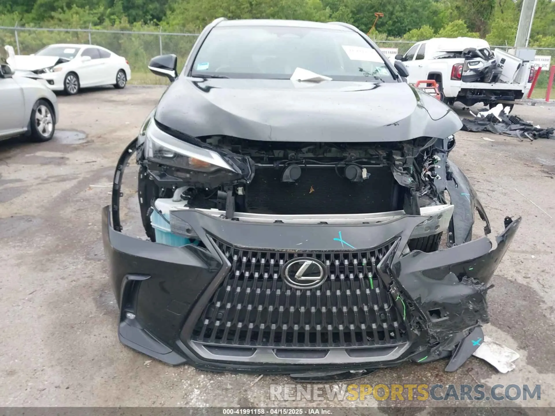 6 fotografías del automóvil dañado 2T2GGCEZ6PC026648 LEXUS NX 350 2023