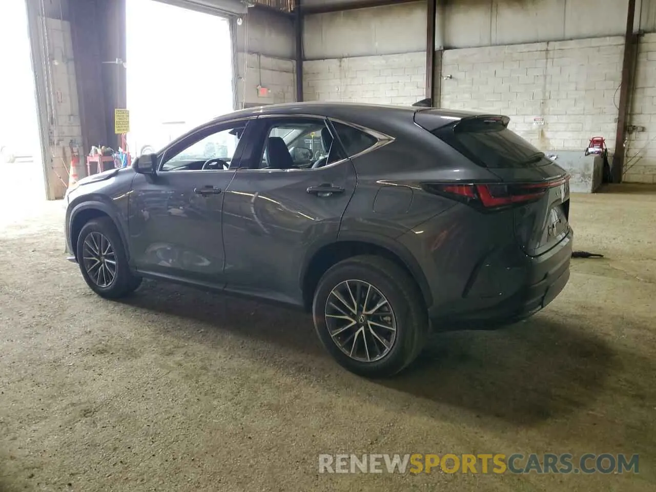 2 fotografías del automóvil dañado 2T2GGCEZ7PC019174 LEXUS NX 350 2023