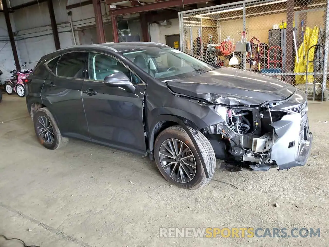 4 fotografías del automóvil dañado 2T2GGCEZ7PC019174 LEXUS NX 350 2023