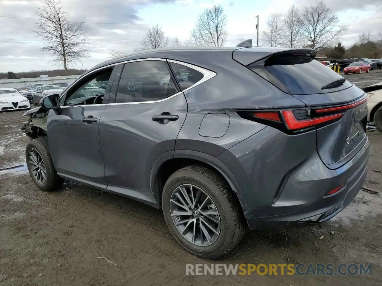 2 fotografías del automóvil dañado 2T2GGCEZ8PC017112 LEXUS NX 350 2023
