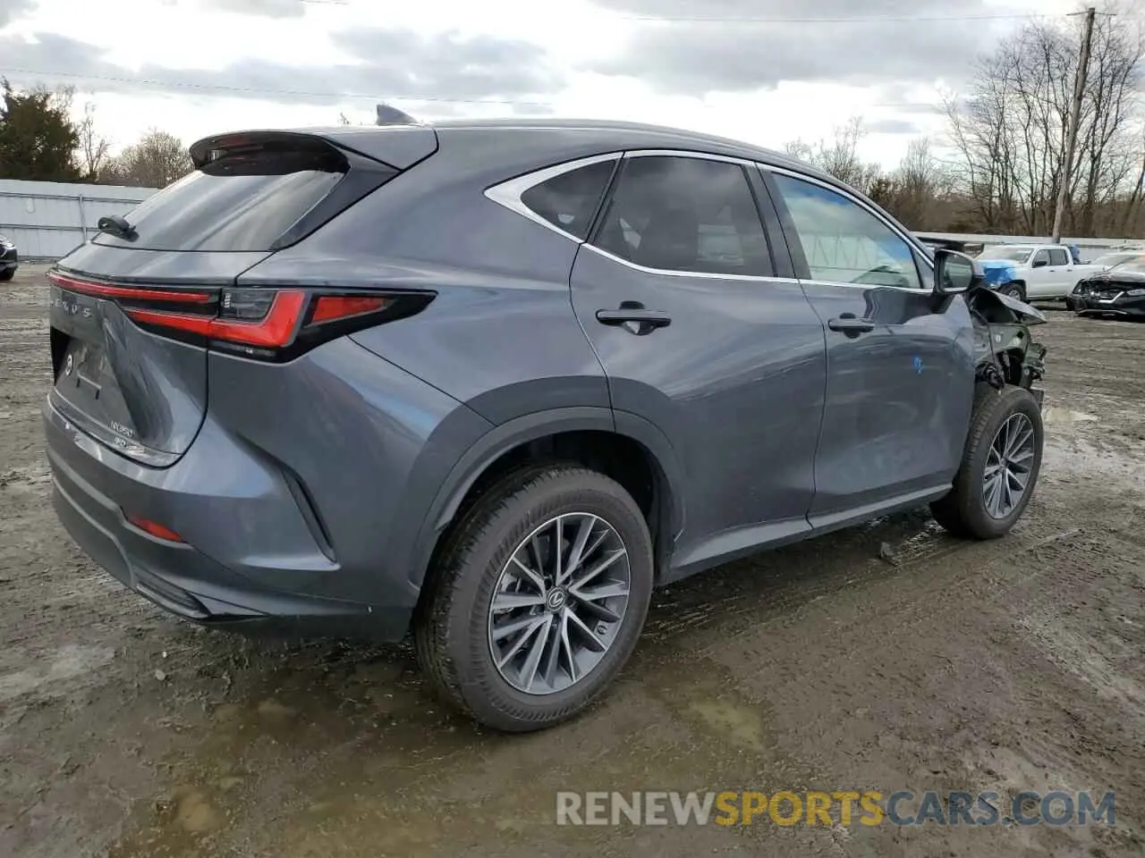 3 fotografías del automóvil dañado 2T2GGCEZ8PC017112 LEXUS NX 350 2023