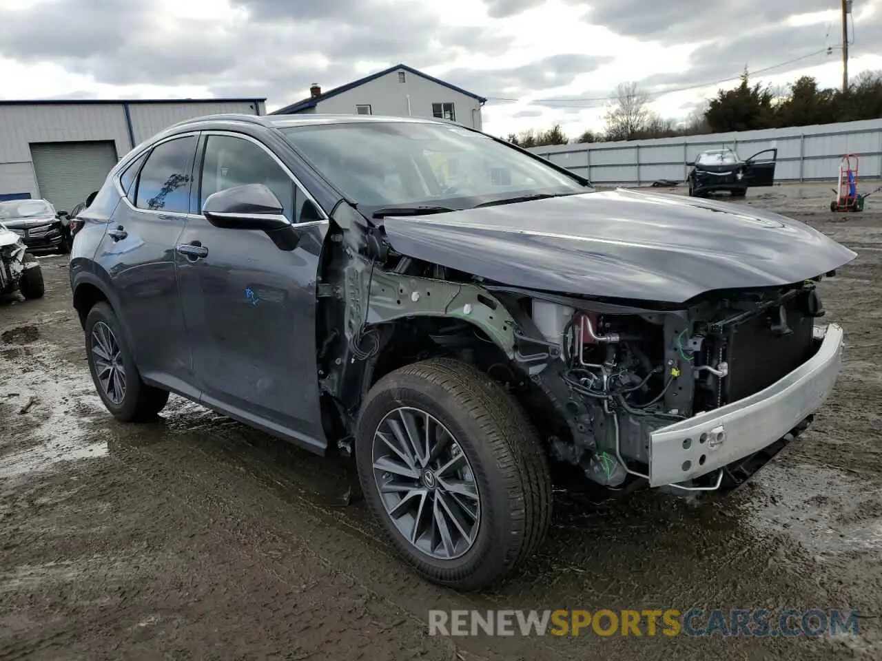 4 fotografías del automóvil dañado 2T2GGCEZ8PC017112 LEXUS NX 350 2023