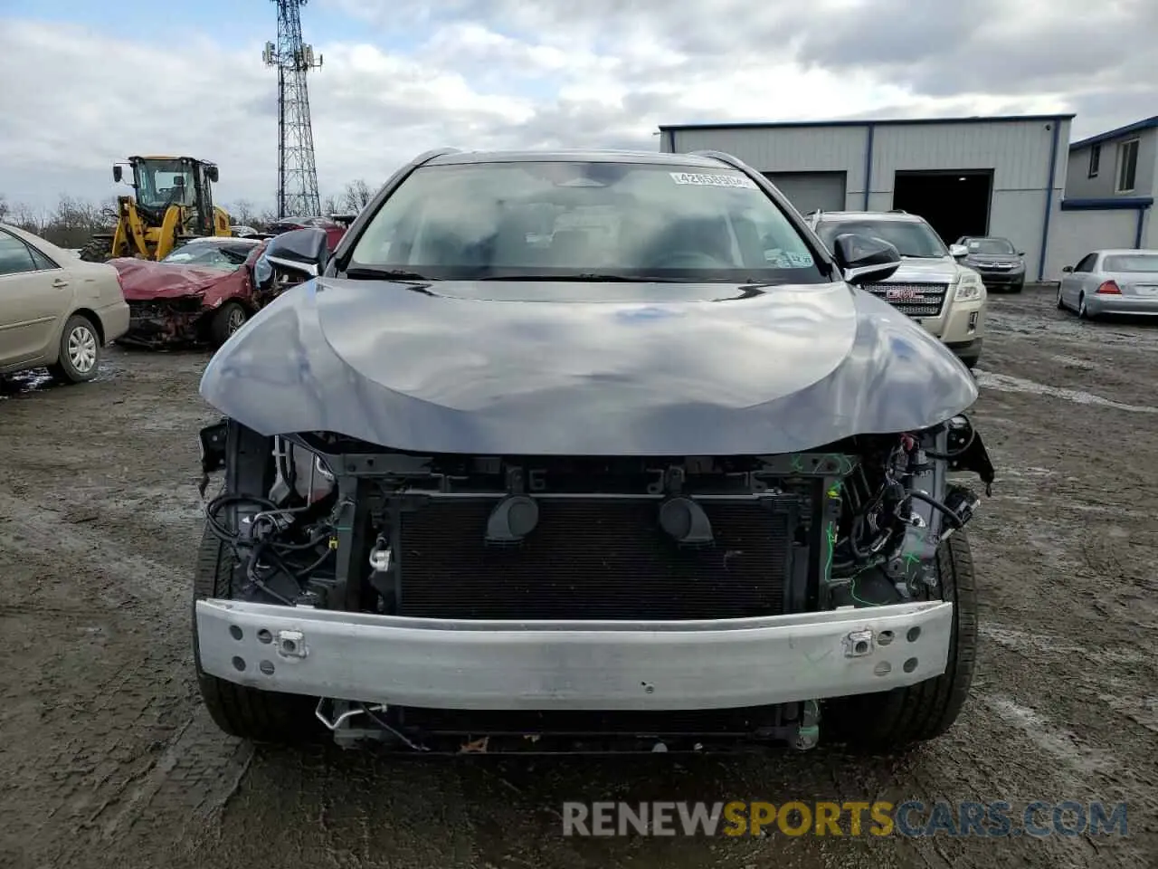 5 fotografías del automóvil dañado 2T2GGCEZ8PC017112 LEXUS NX 350 2023
