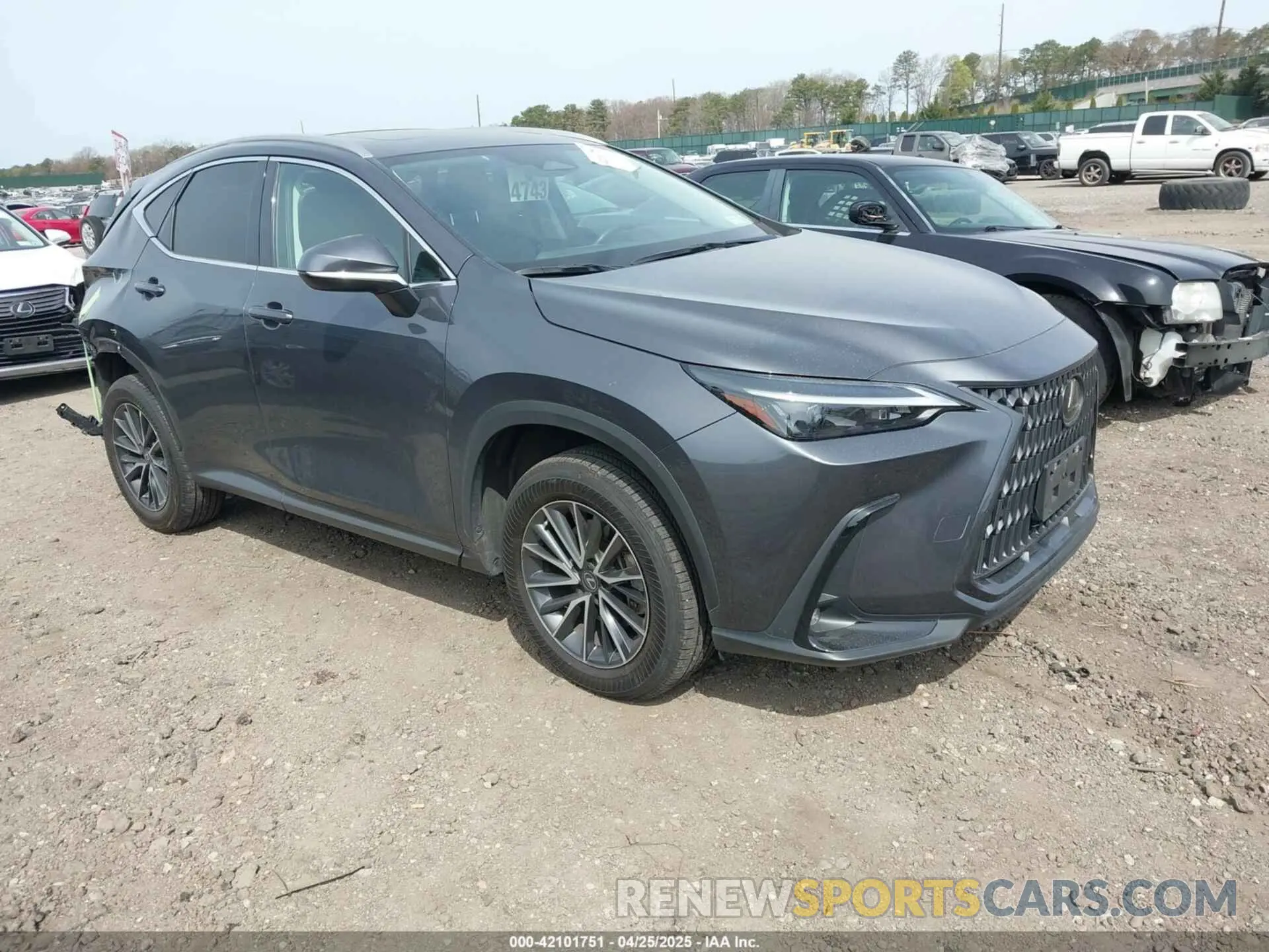 1 fotografías del automóvil dañado 2T2GGCEZ8PC024142 LEXUS NX 350 2023