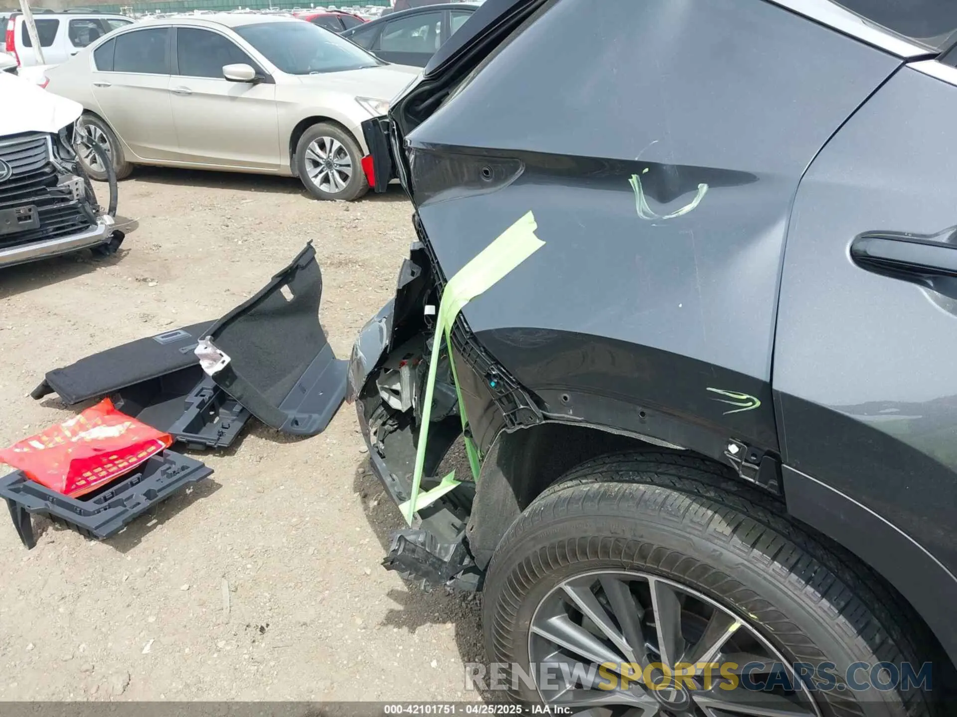 19 fotografías del automóvil dañado 2T2GGCEZ8PC024142 LEXUS NX 350 2023