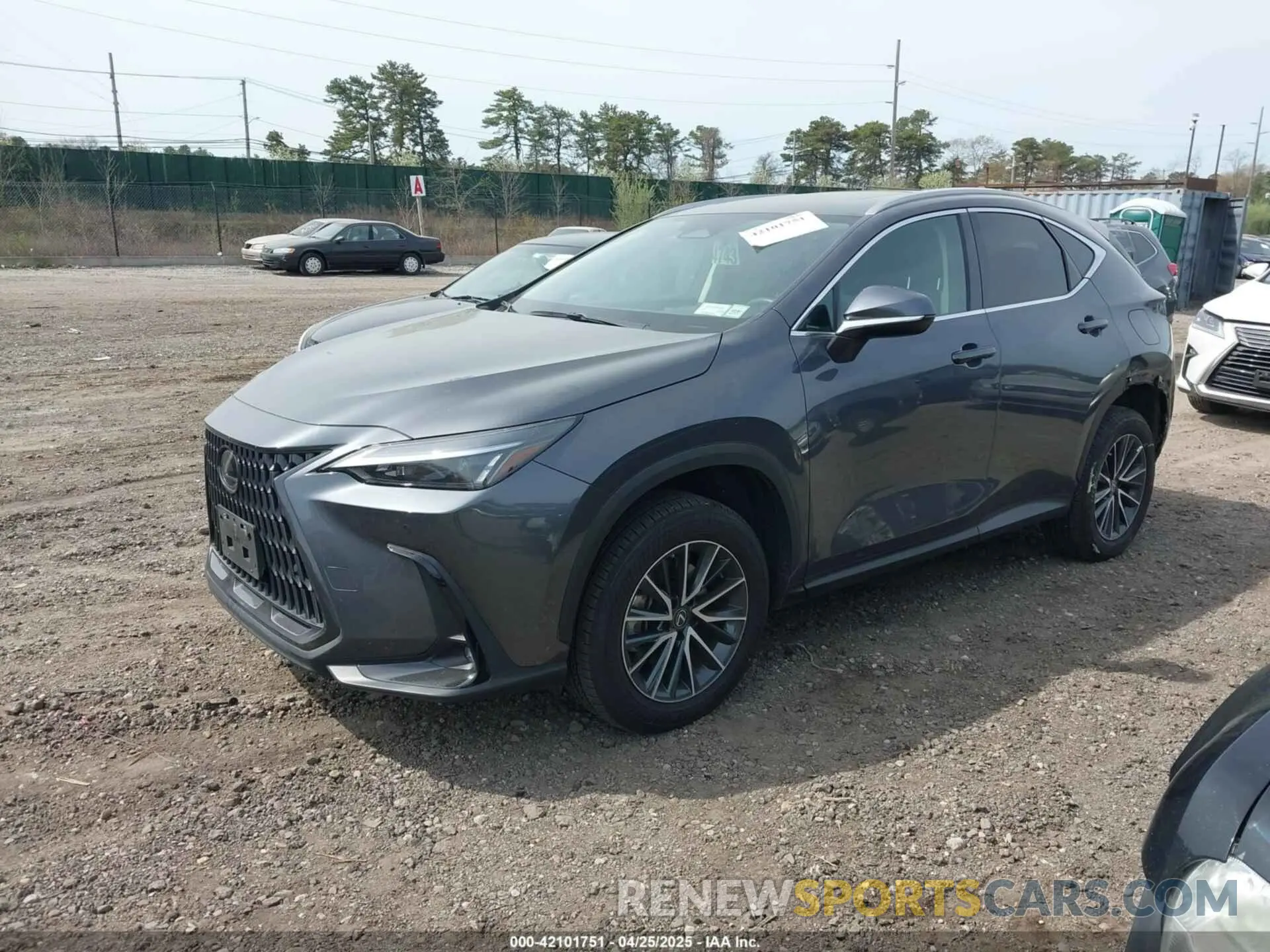 2 fotografías del automóvil dañado 2T2GGCEZ8PC024142 LEXUS NX 350 2023
