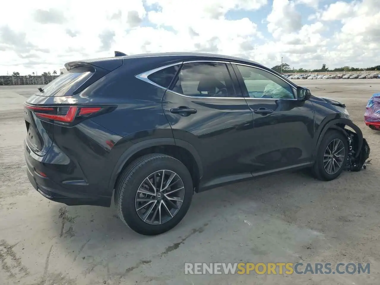 3 fotografías del automóvil dañado 2T2GGCEZ9PC020598 LEXUS NX 350 2023