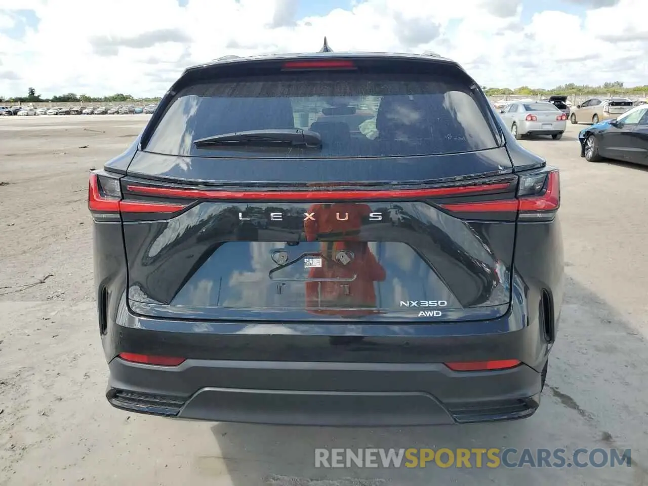 6 fotografías del automóvil dañado 2T2GGCEZ9PC020598 LEXUS NX 350 2023