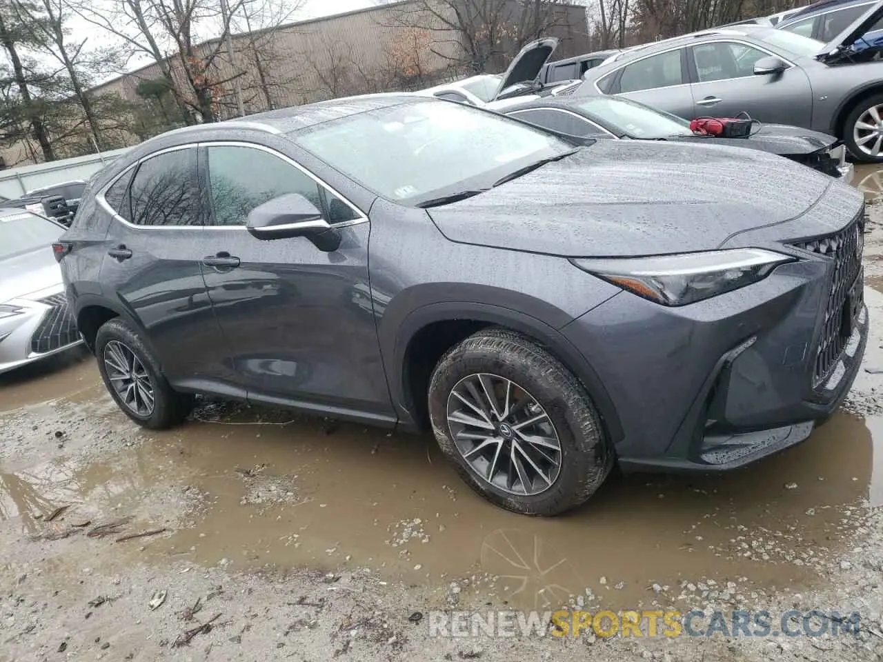 4 fotografías del automóvil dañado 2T2GGCEZXPC021873 LEXUS NX 350 2023