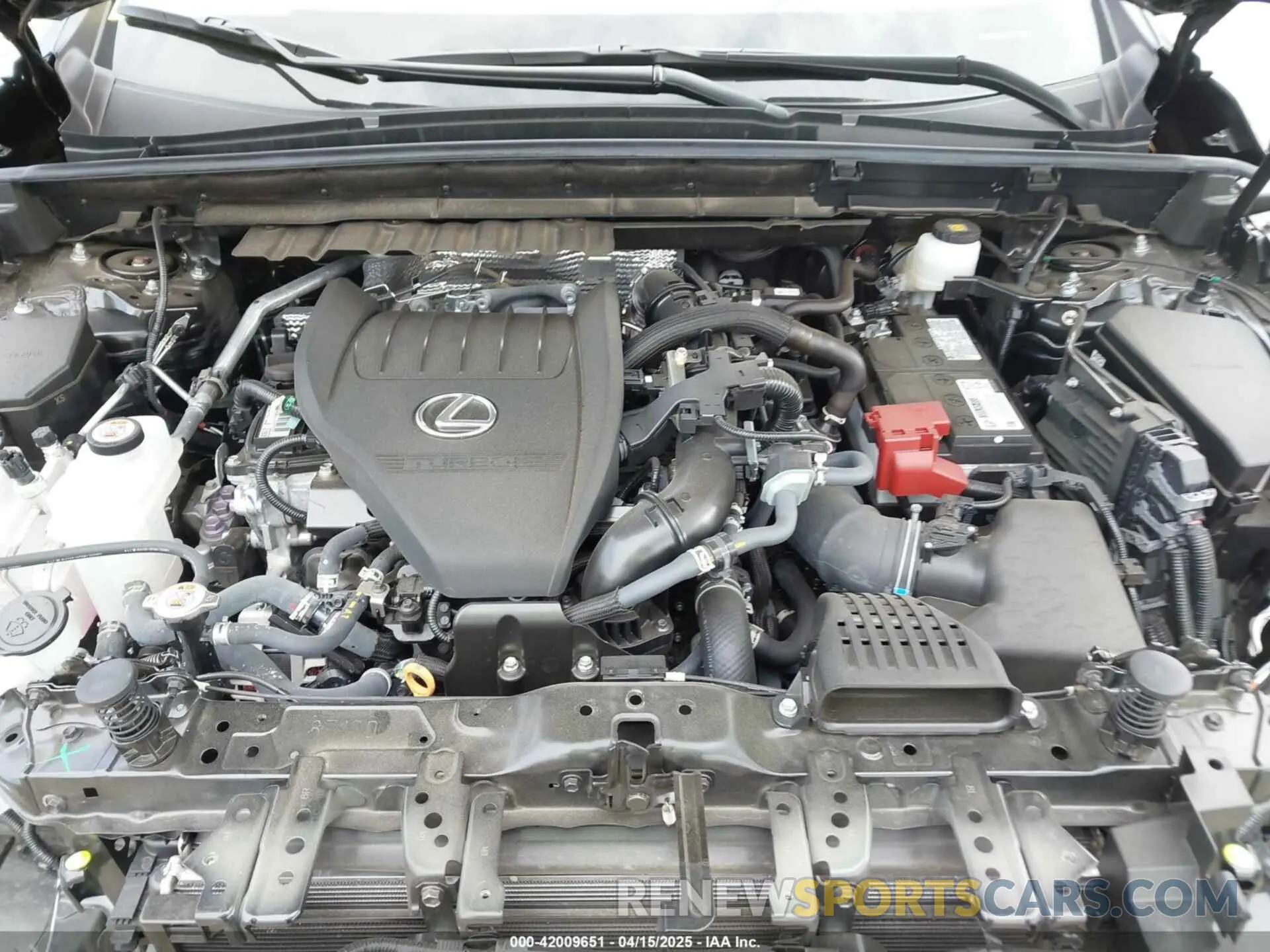10 fotografías del automóvil dañado 2T2GGCEZXPC027494 LEXUS NX 350 2023