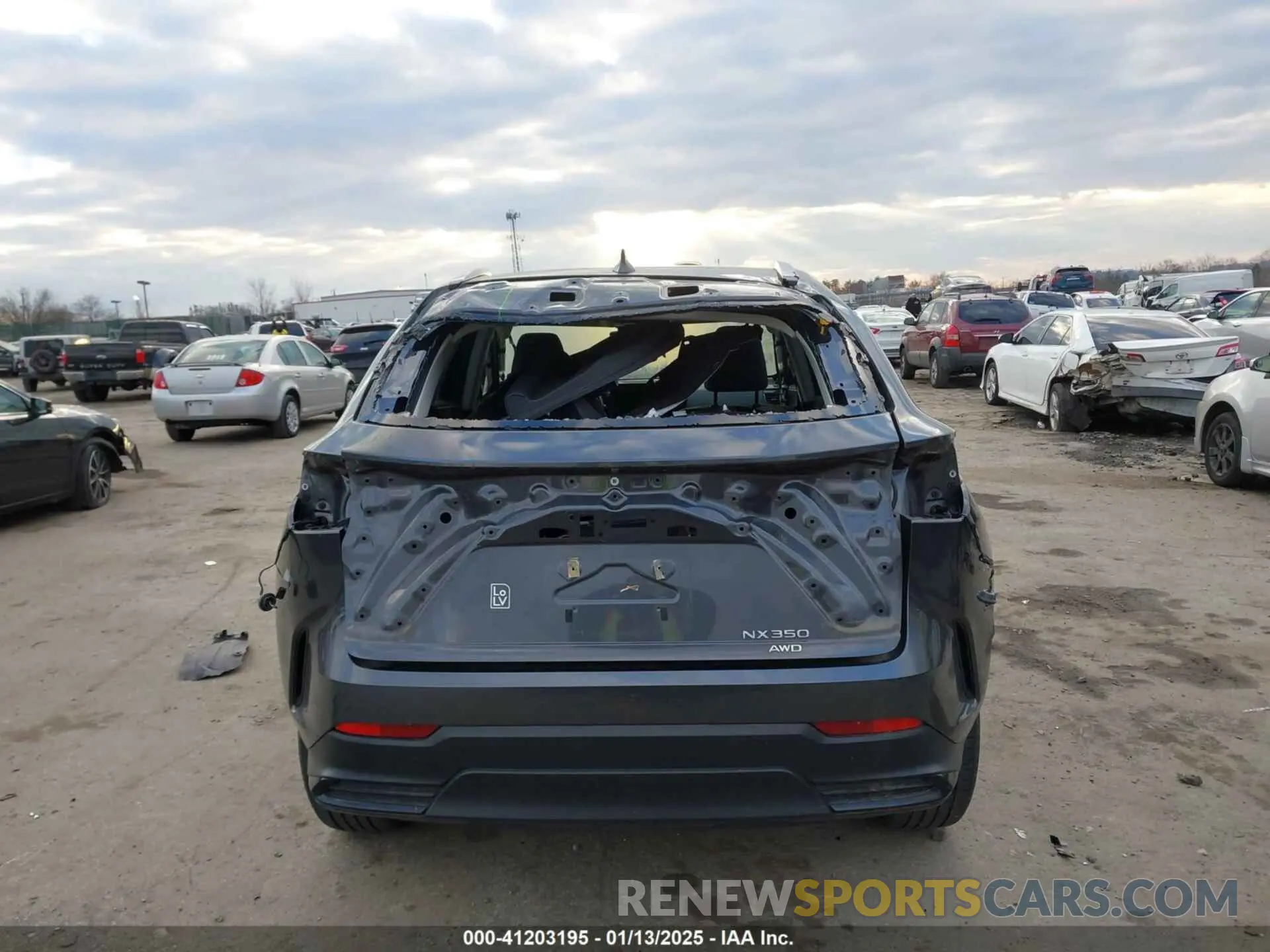 15 fotografías del automóvil dañado 2T2HGCEZ2PC024481 LEXUS NX 350 2023