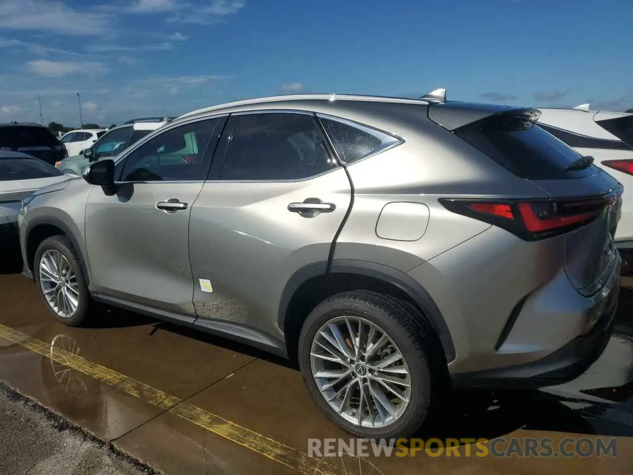2 fotografías del automóvil dañado 2T2HGCEZ8PC020712 LEXUS NX 350 2023