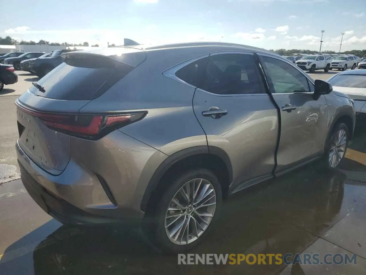 3 fotografías del automóvil dañado 2T2HGCEZ8PC020712 LEXUS NX 350 2023