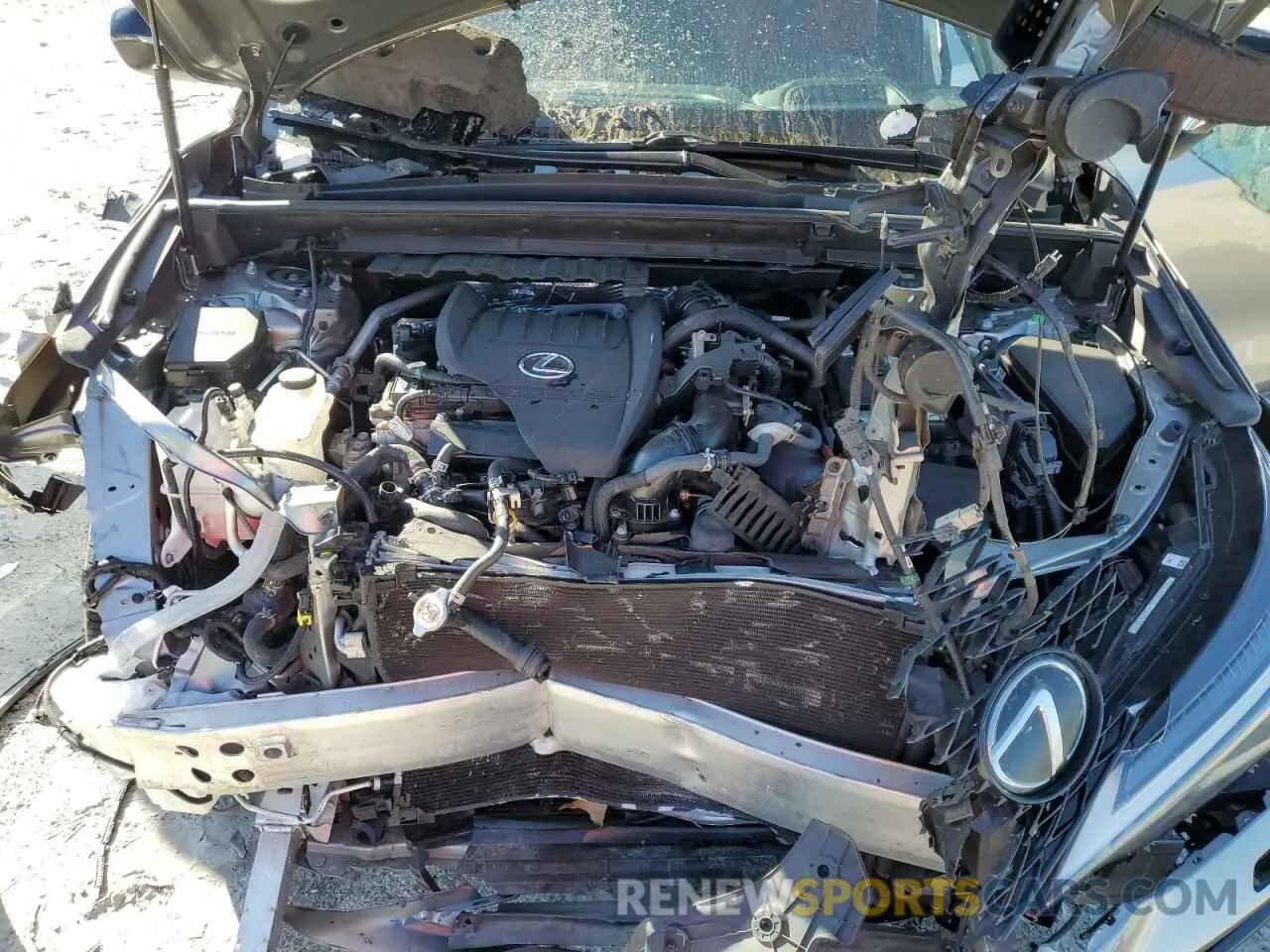 12 fotografías del automóvil dañado 2T2KGCEZ4PC016260 LEXUS NX 350 2023