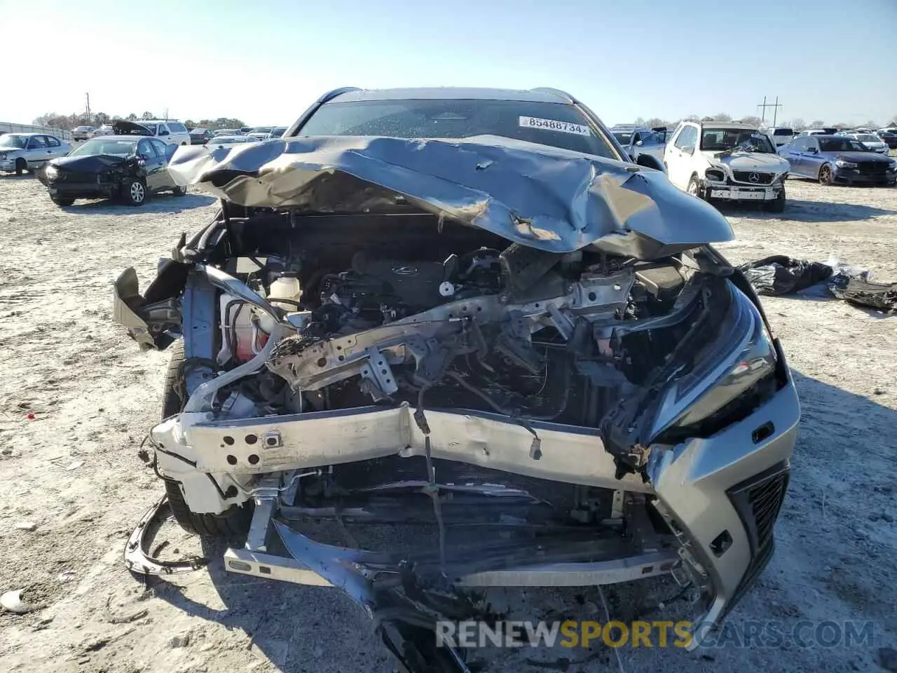 5 fotografías del automóvil dañado 2T2KGCEZ4PC016260 LEXUS NX 350 2023
