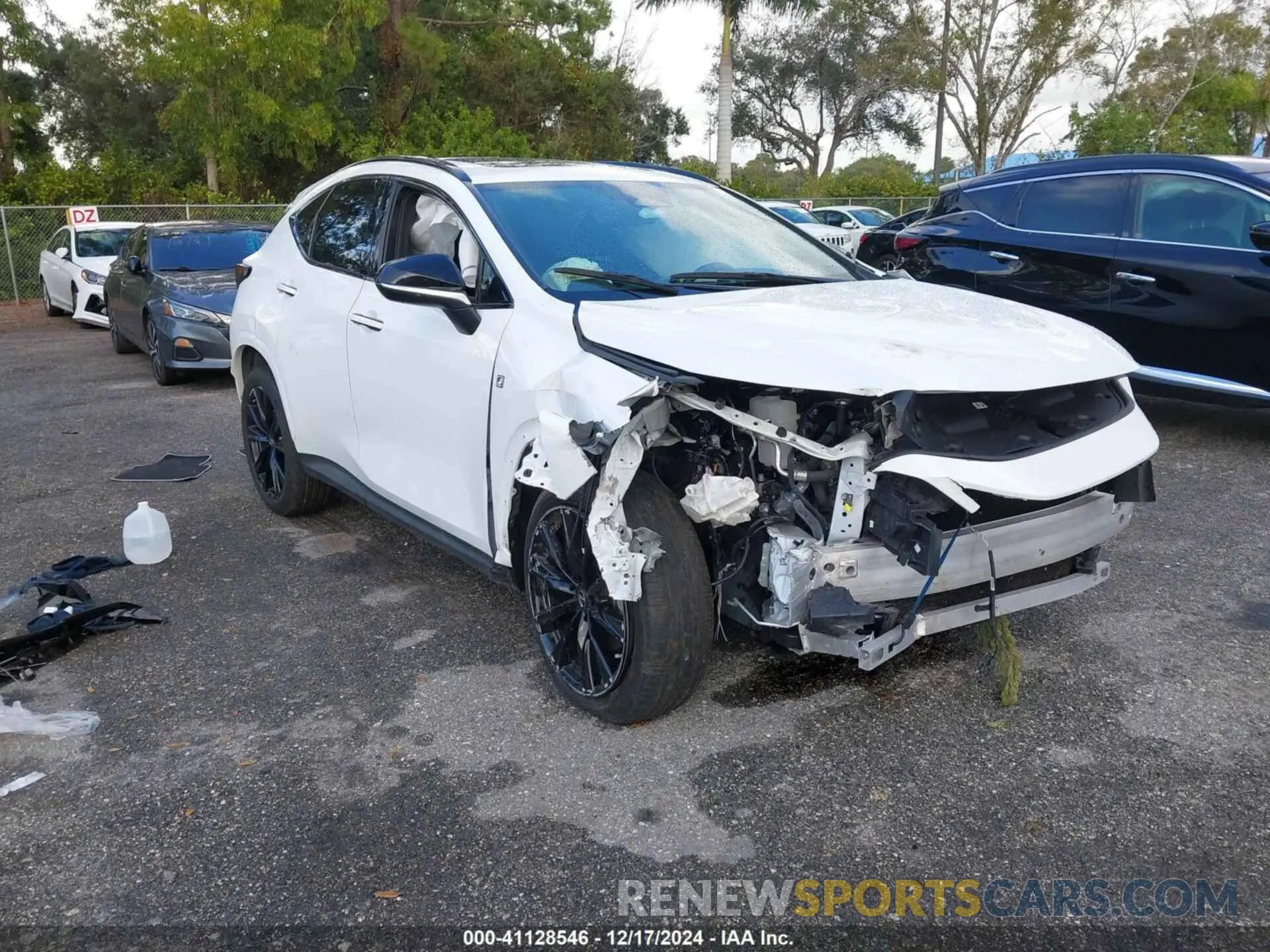 1 fotografías del automóvil dañado 2T2KGCEZ4PC026318 LEXUS NX 350 2023