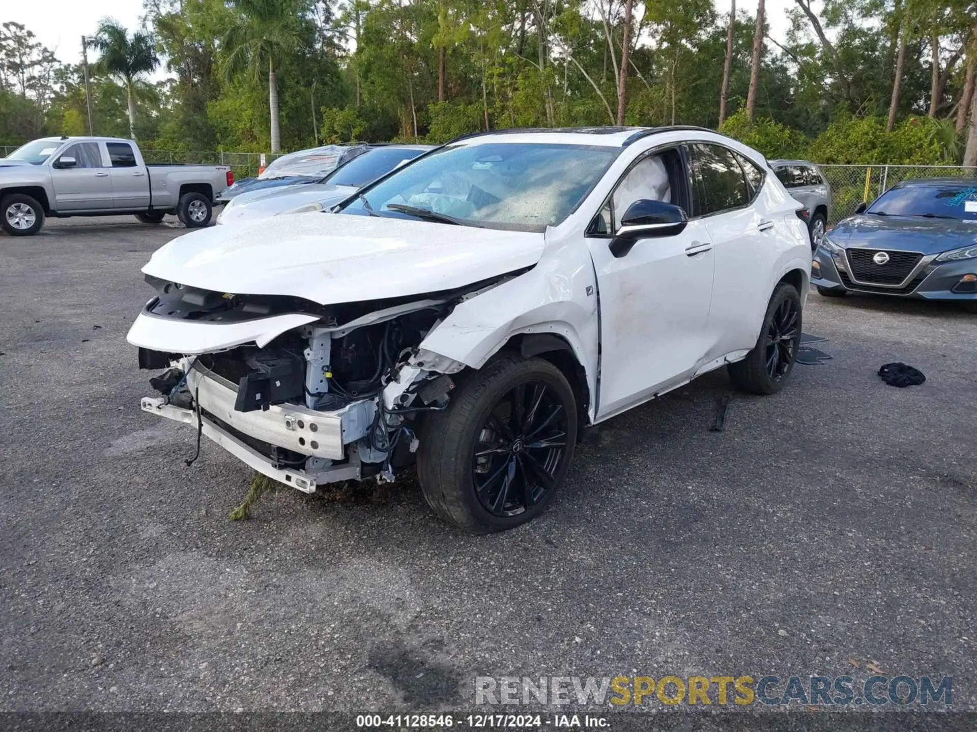 2 fotografías del automóvil dañado 2T2KGCEZ4PC026318 LEXUS NX 350 2023