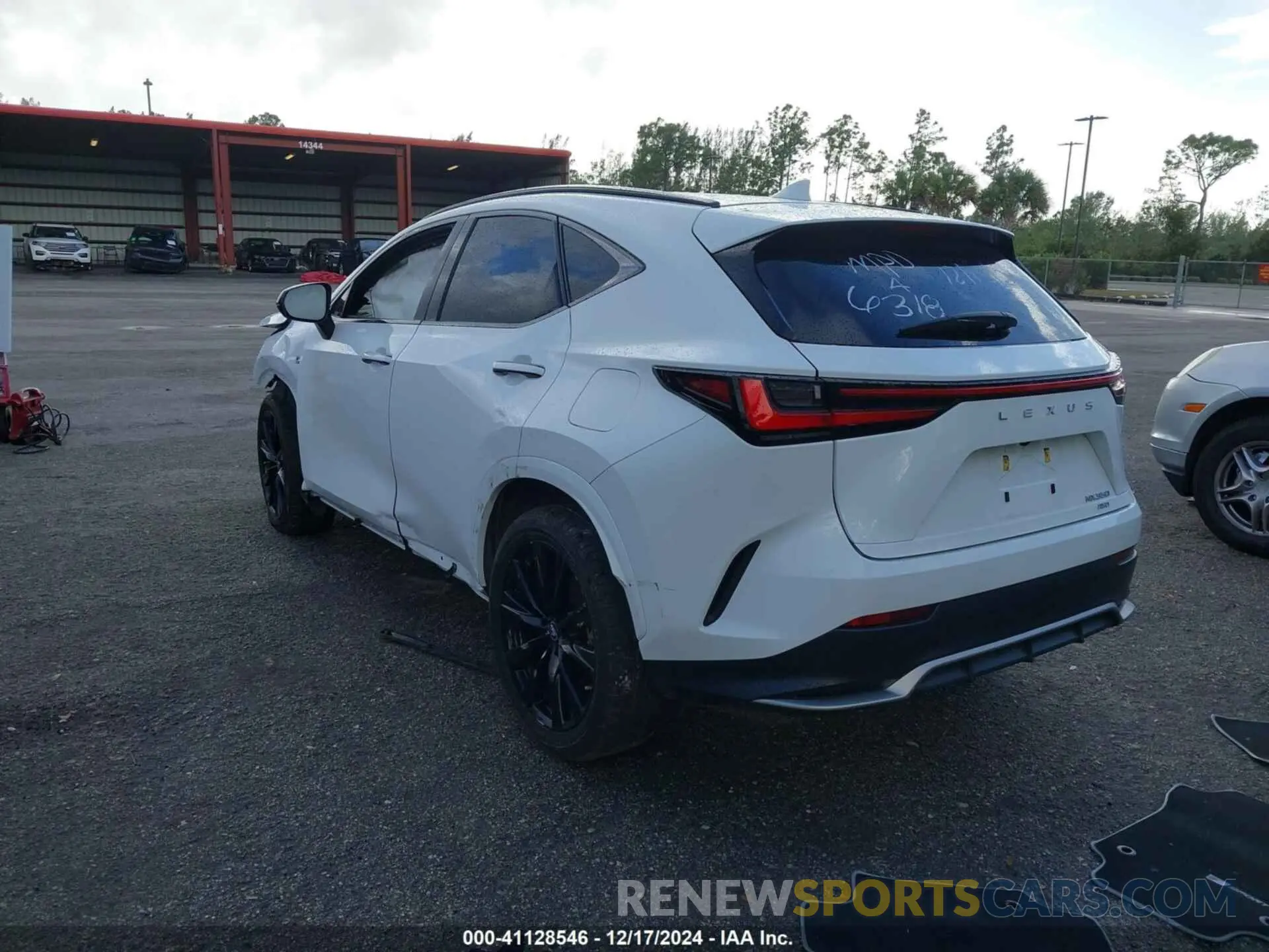 3 fotografías del automóvil dañado 2T2KGCEZ4PC026318 LEXUS NX 350 2023