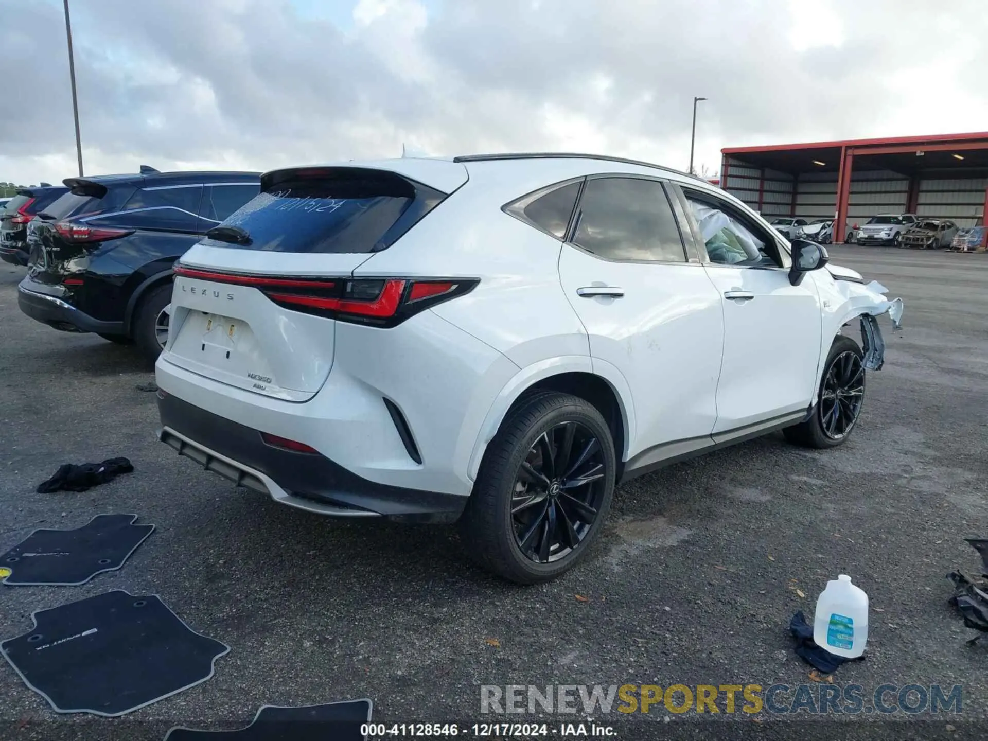 4 fotografías del automóvil dañado 2T2KGCEZ4PC026318 LEXUS NX 350 2023