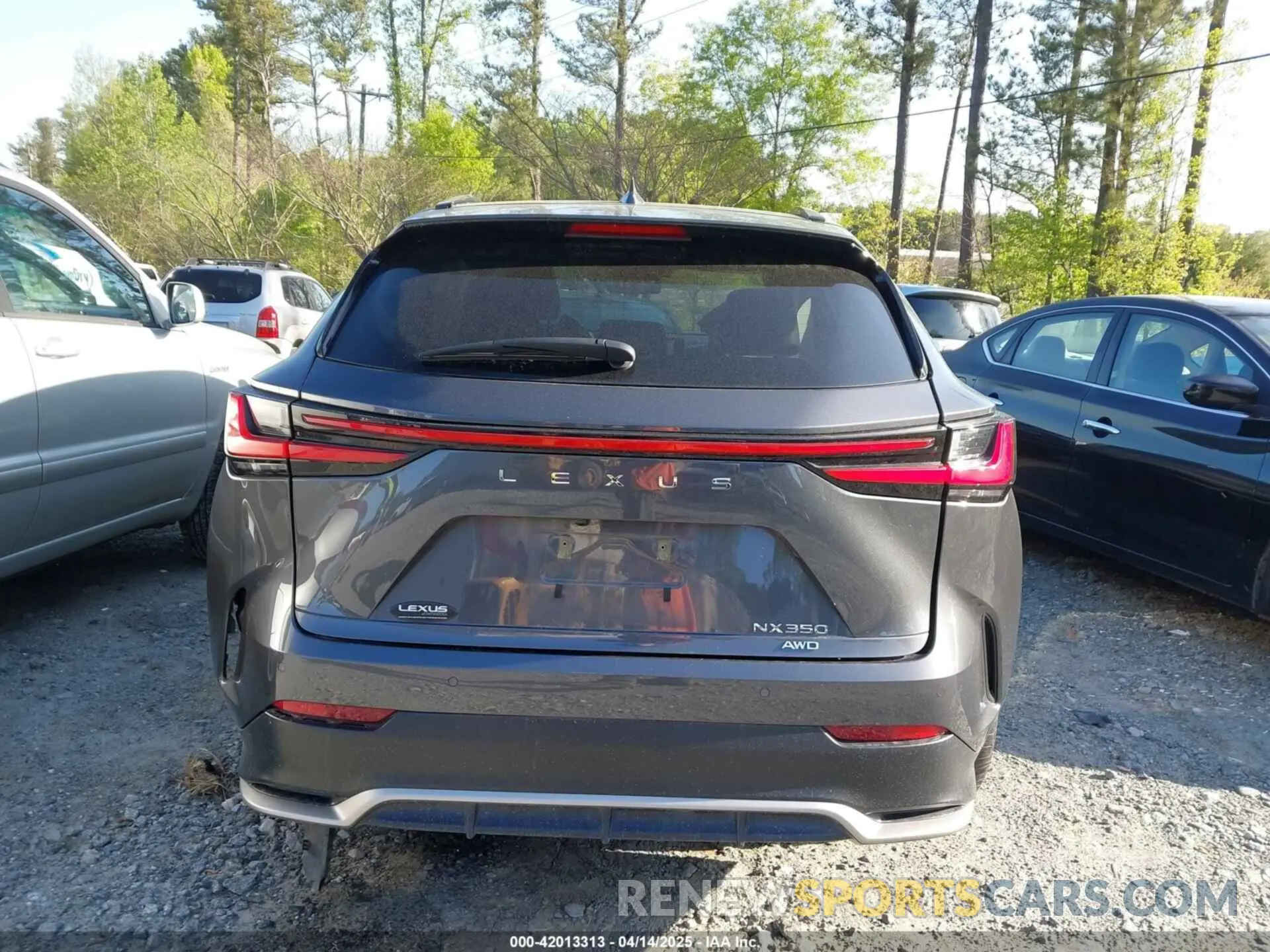 16 fotografías del automóvil dañado 2T2KGCEZXPC018496 LEXUS NX 350 2023