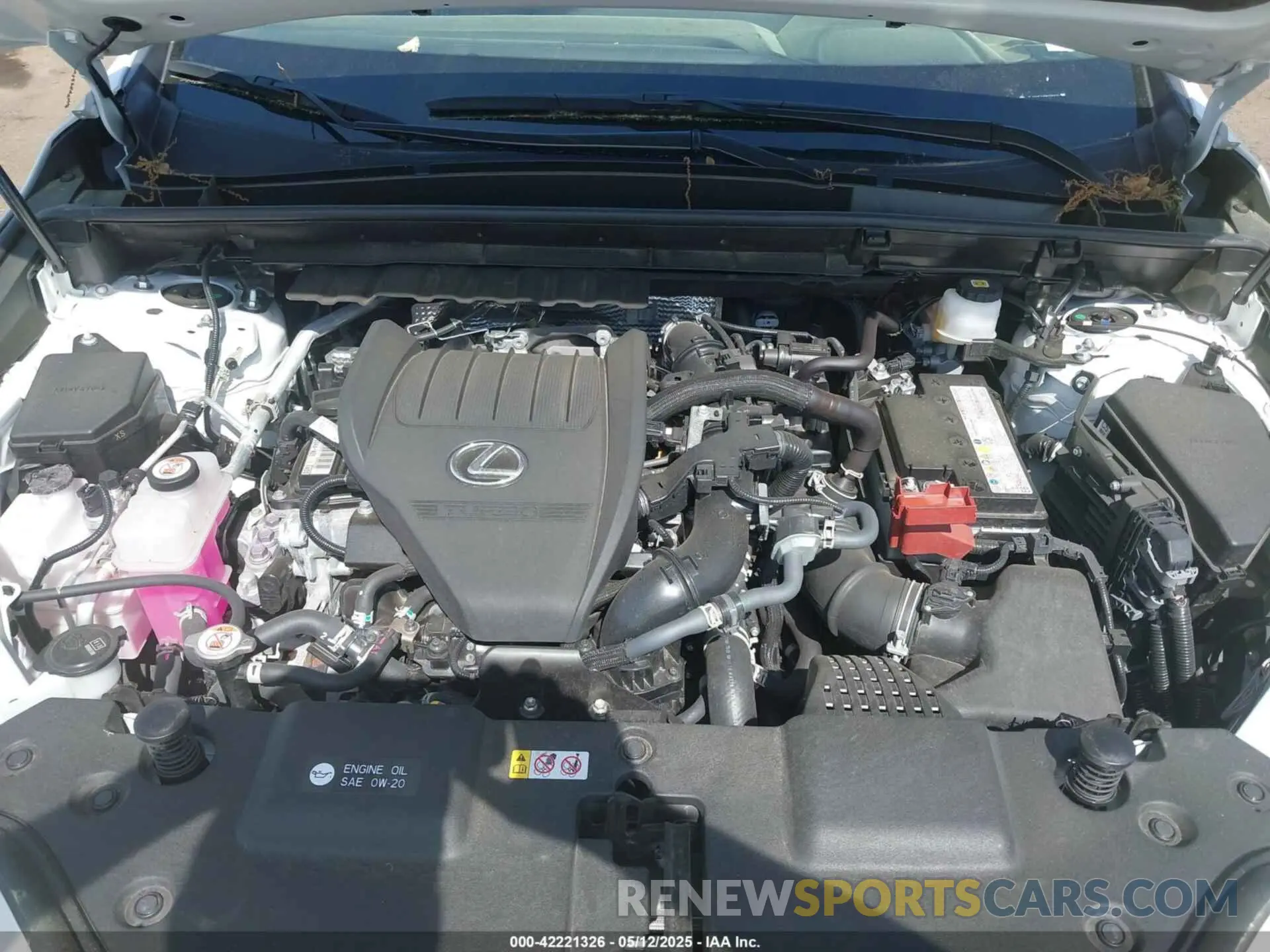 10 fotografías del automóvil dañado JTJGGCEZ1P5005429 LEXUS NX 350 2023