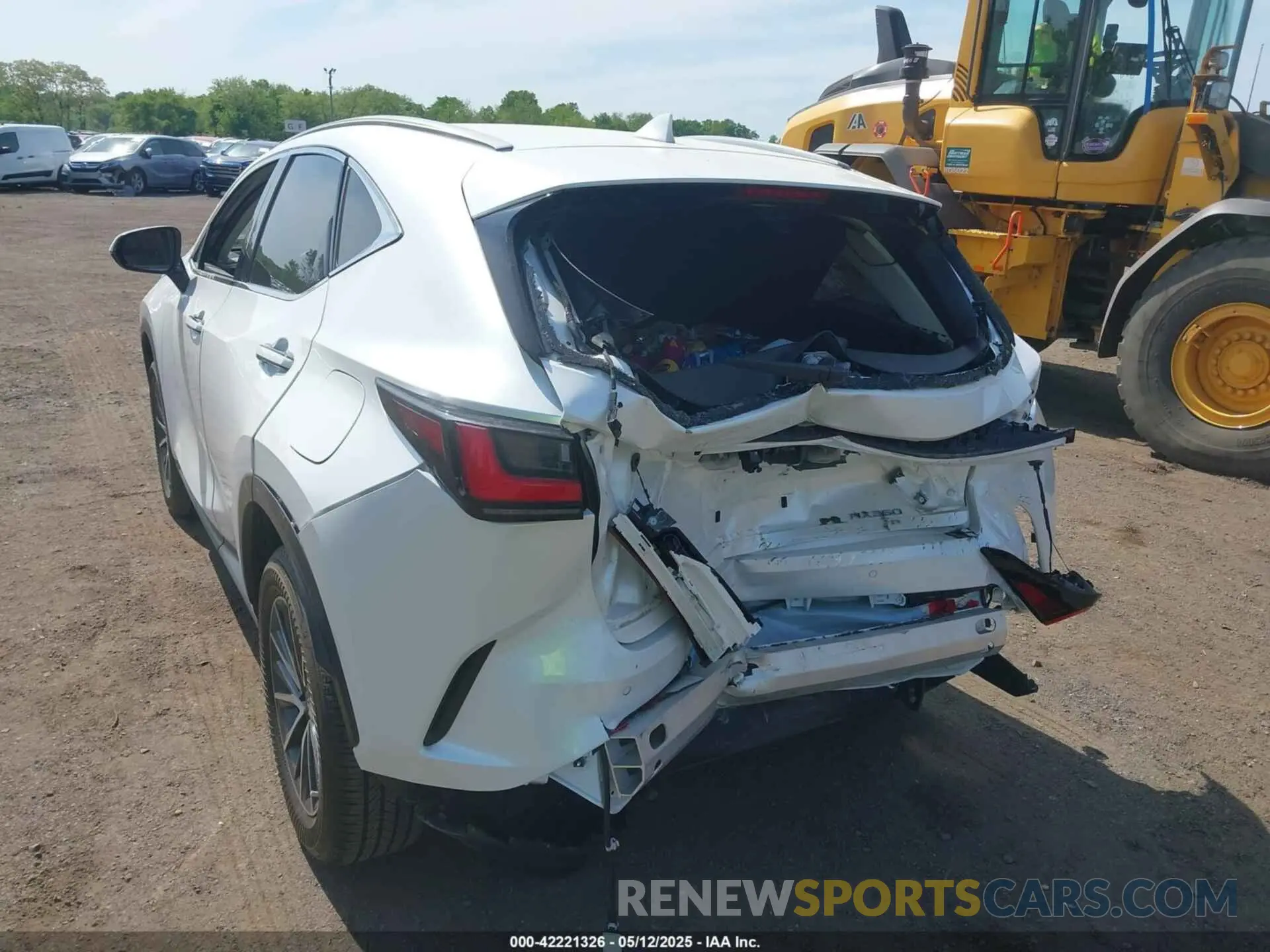 6 fotografías del automóvil dañado JTJGGCEZ1P5005429 LEXUS NX 350 2023