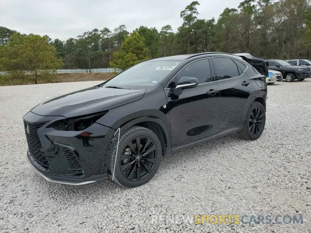 1 fotografías del automóvil dañado JTJKGCEZ8P5005034 LEXUS NX 350 2023