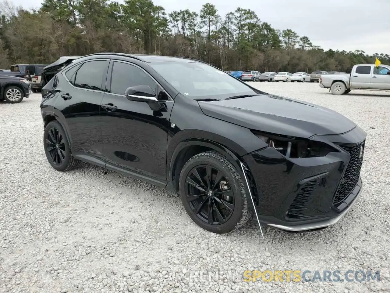 4 fotografías del automóvil dañado JTJKGCEZ8P5005034 LEXUS NX 350 2023