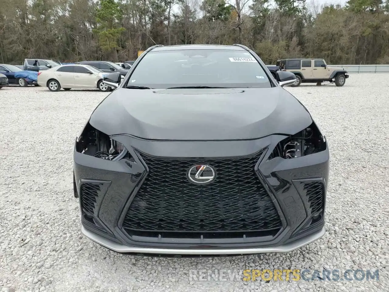 5 fotografías del automóvil dañado JTJKGCEZ8P5005034 LEXUS NX 350 2023