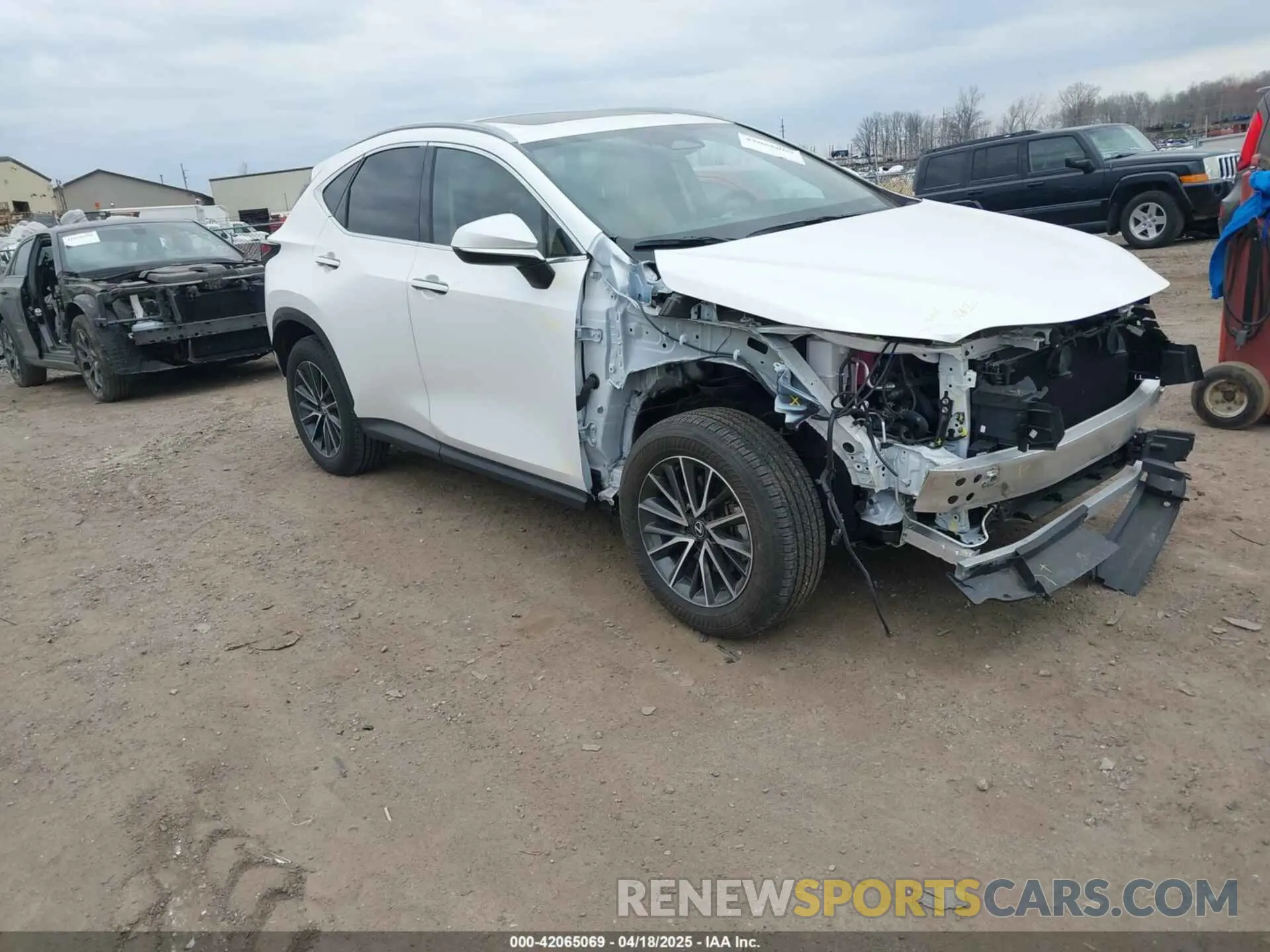 1 fotografías del automóvil dañado 2T2AGCEZ2RC057372 LEXUS NX 350 2024