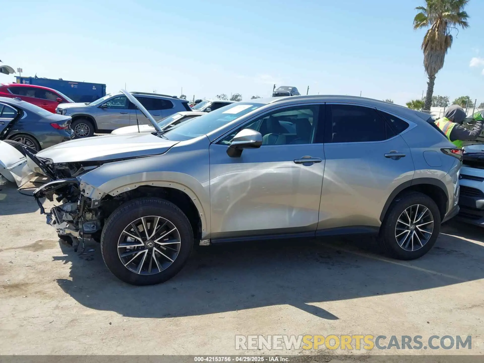 14 fotografías del automóvil dañado 2T2AGCEZ9RC045316 LEXUS NX 350 2024