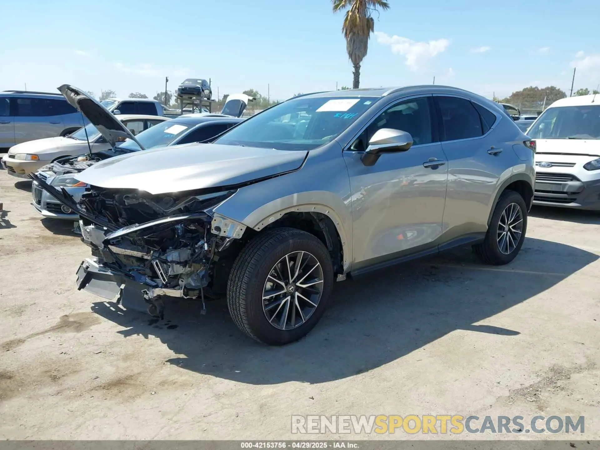 2 fotografías del automóvil dañado 2T2AGCEZ9RC045316 LEXUS NX 350 2024