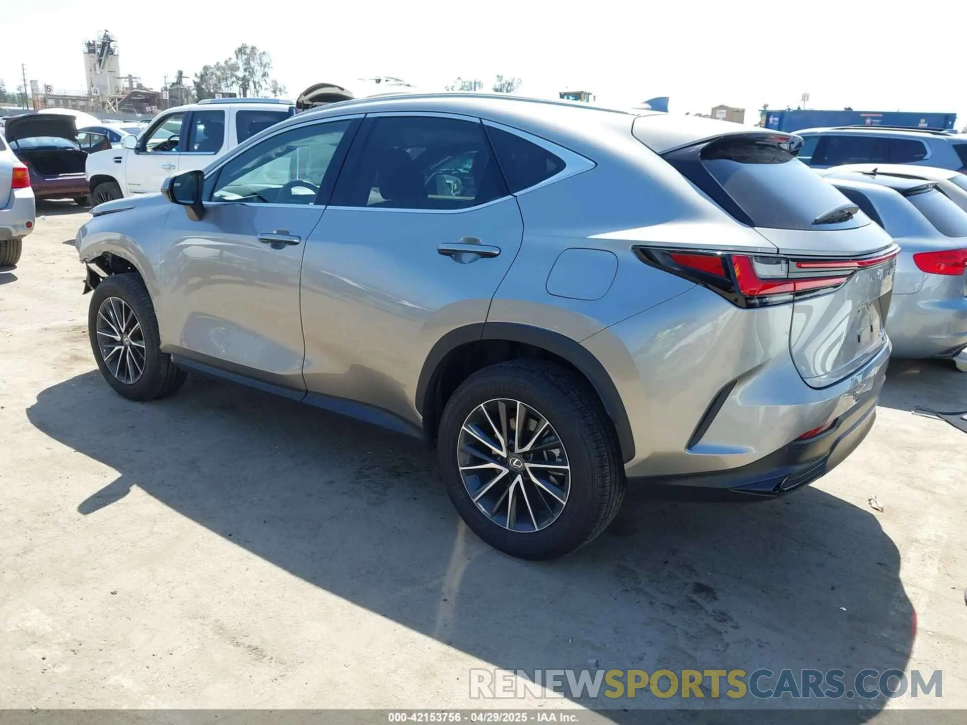 3 fotografías del automóvil dañado 2T2AGCEZ9RC045316 LEXUS NX 350 2024