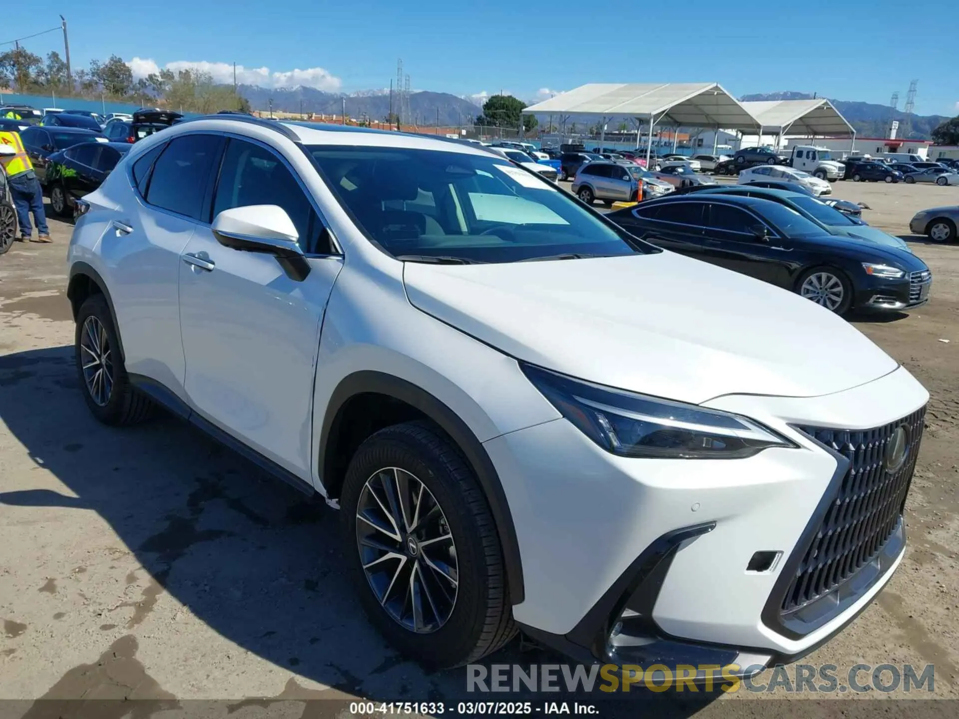 1 fotografías del automóvil dañado 2T2GGCEZ6RC054338 LEXUS NX 350 2024