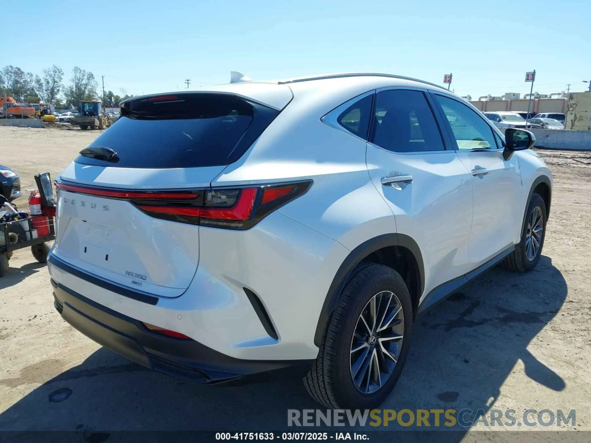 4 fotografías del automóvil dañado 2T2GGCEZ6RC054338 LEXUS NX 350 2024