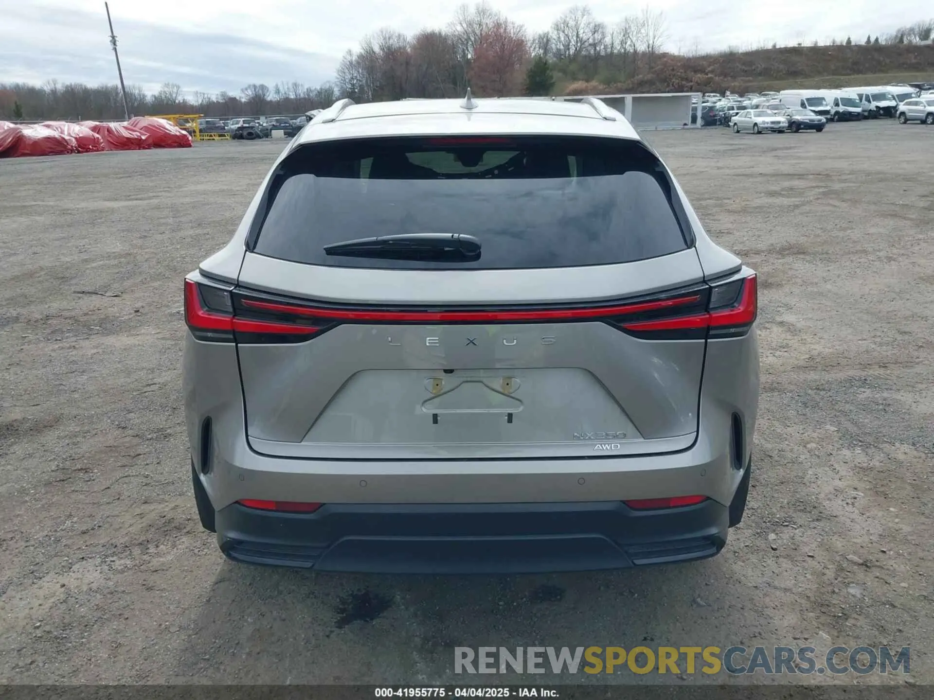 16 fotografías del automóvil dañado 2T2GGCEZ7RC059449 LEXUS NX 350 2024