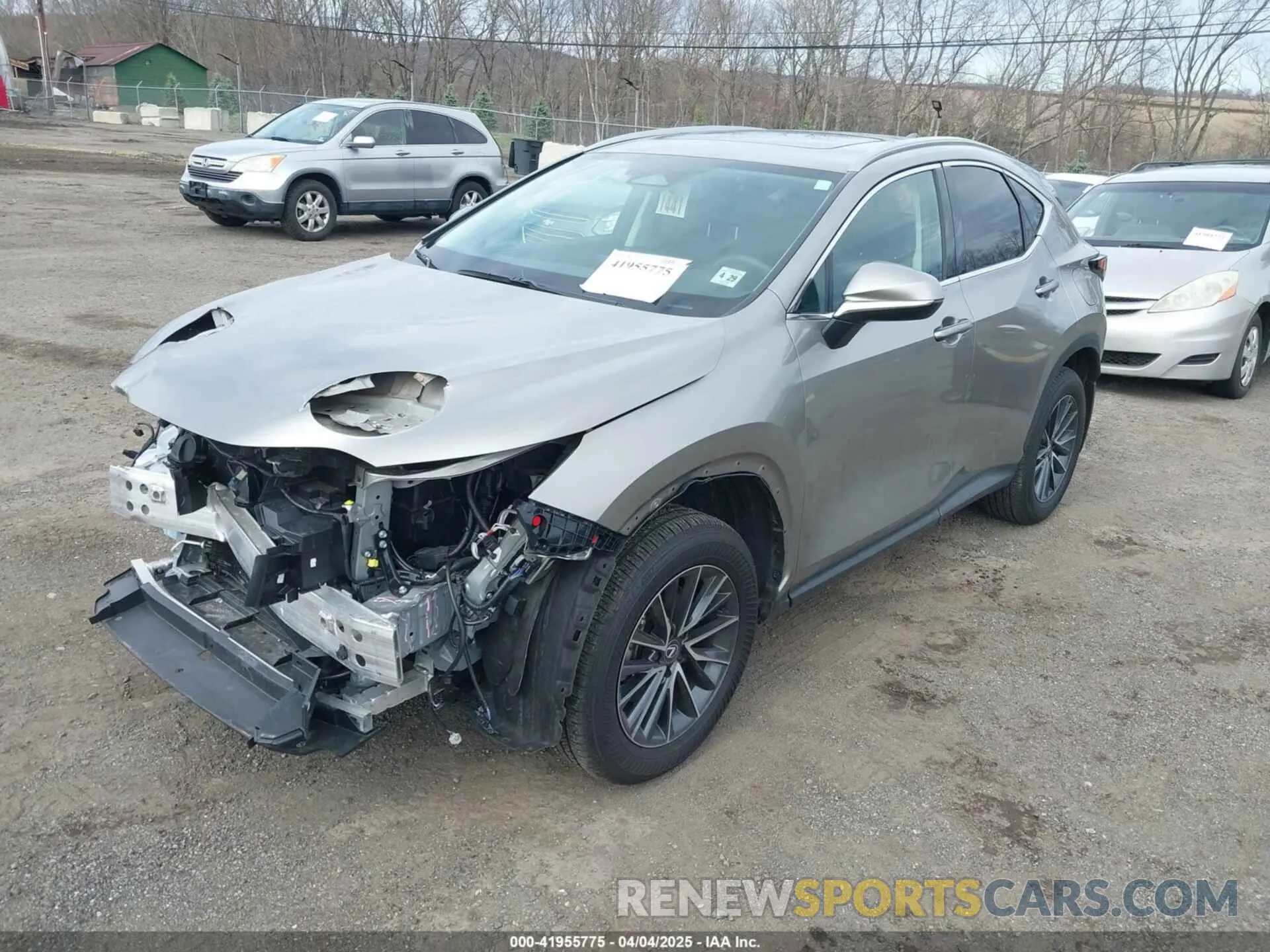 2 fotografías del automóvil dañado 2T2GGCEZ7RC059449 LEXUS NX 350 2024