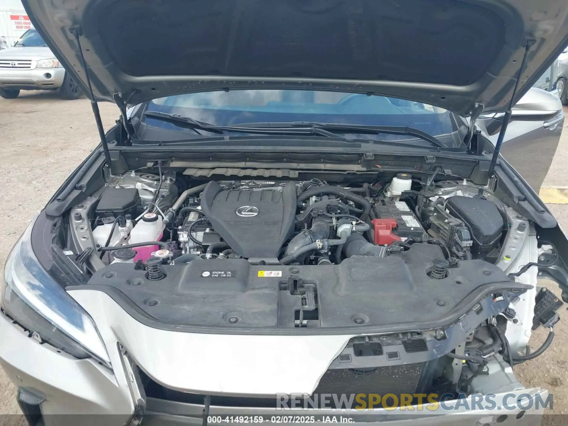 10 fotografías del automóvil dañado 2T2GGCEZXRC038367 LEXUS NX 350 2024