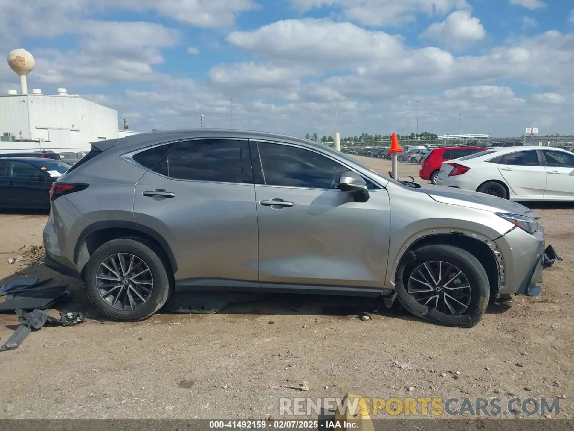 14 fotografías del automóvil dañado 2T2GGCEZXRC038367 LEXUS NX 350 2024
