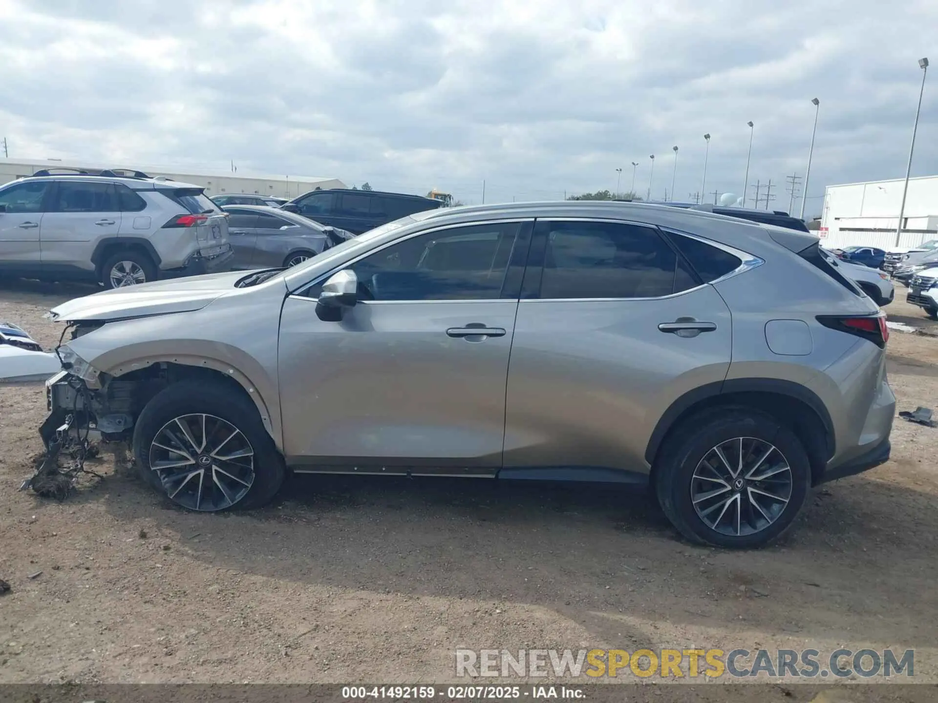 15 fotografías del automóvil dañado 2T2GGCEZXRC038367 LEXUS NX 350 2024