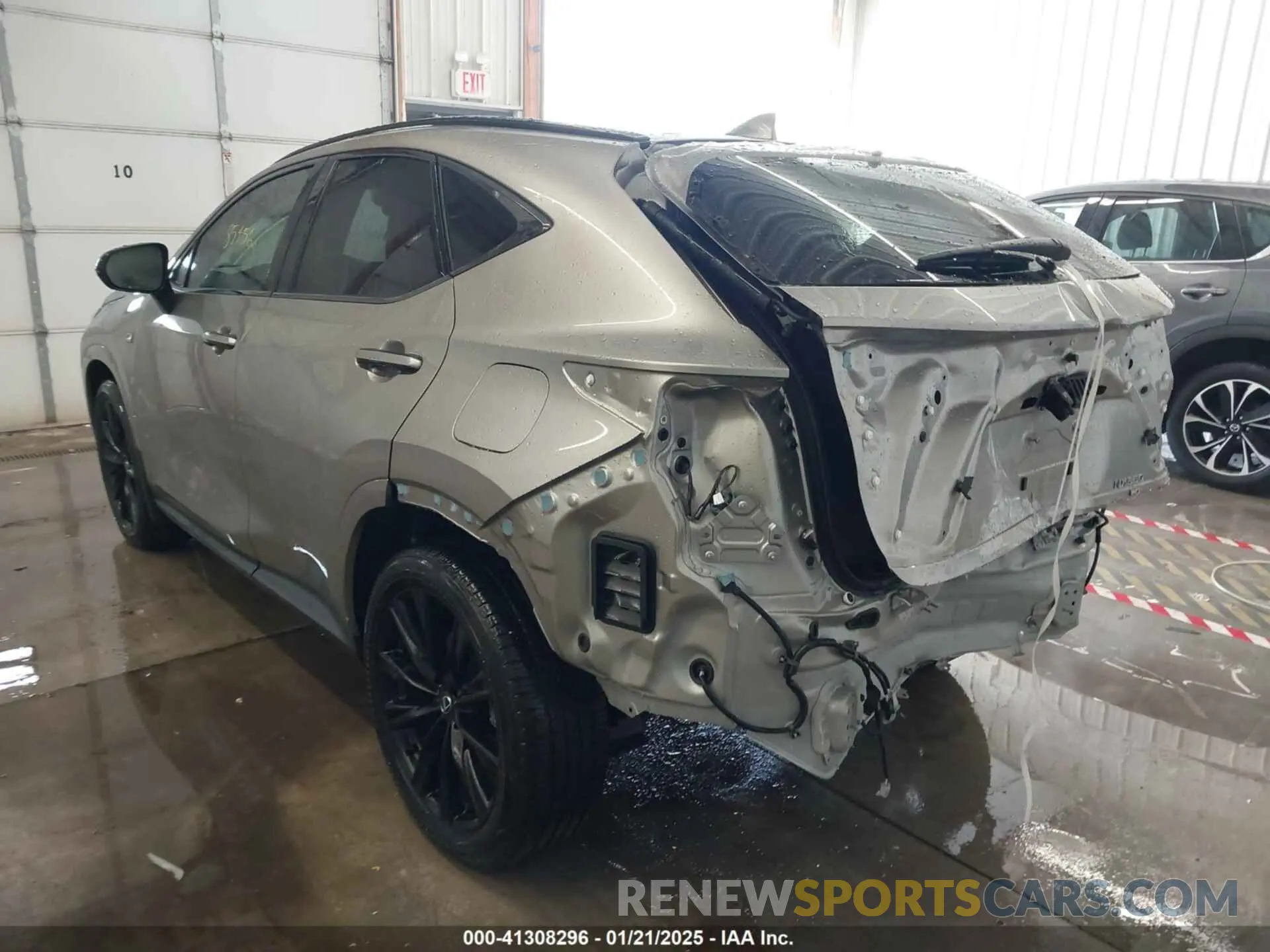 3 fotografías del automóvil dañado 2T2KGCEZ3RC041279 LEXUS NX 350 2024