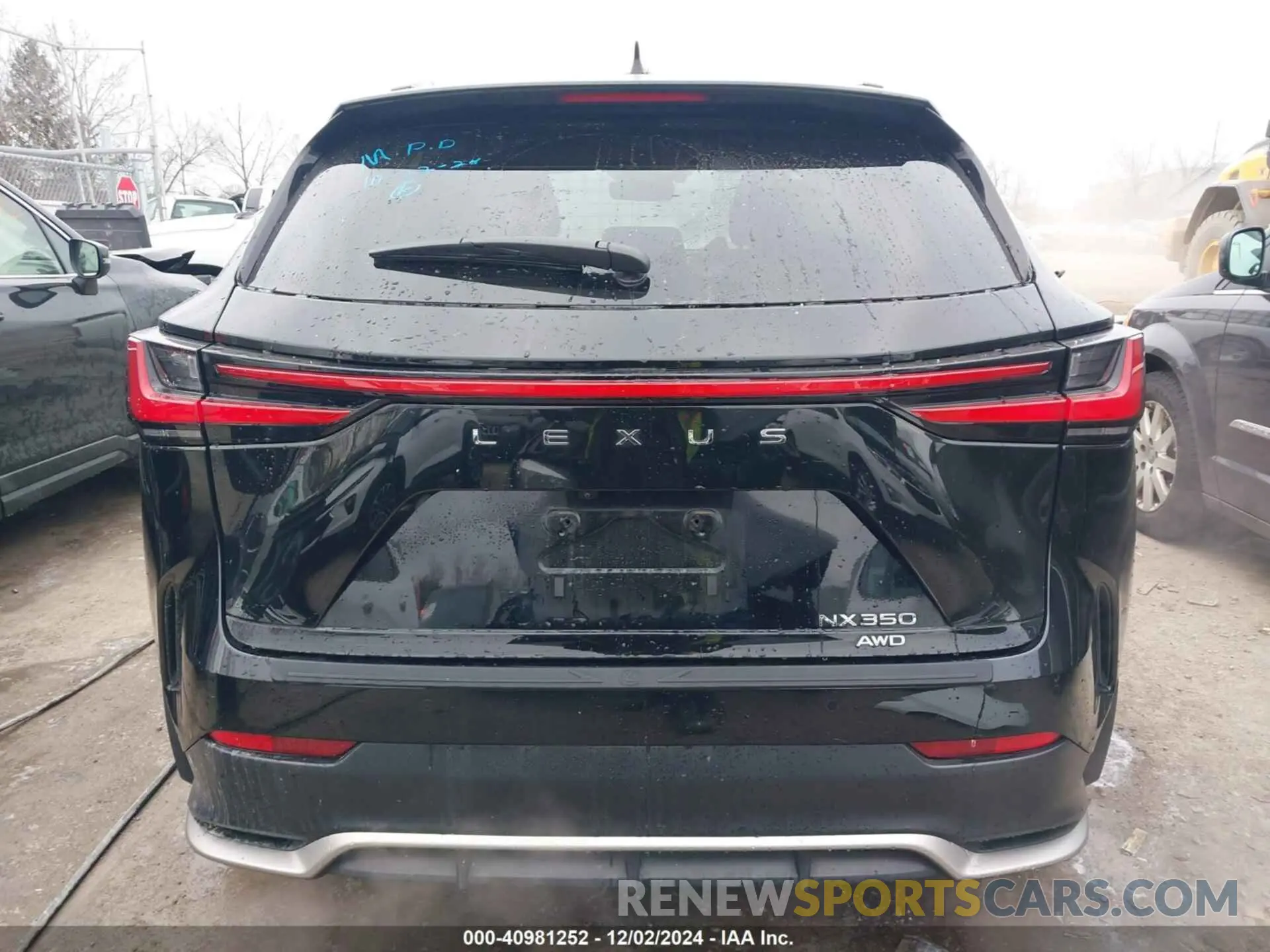 17 fotografías del automóvil dañado 2T2KGCEZ6RC042894 LEXUS NX 350 2024