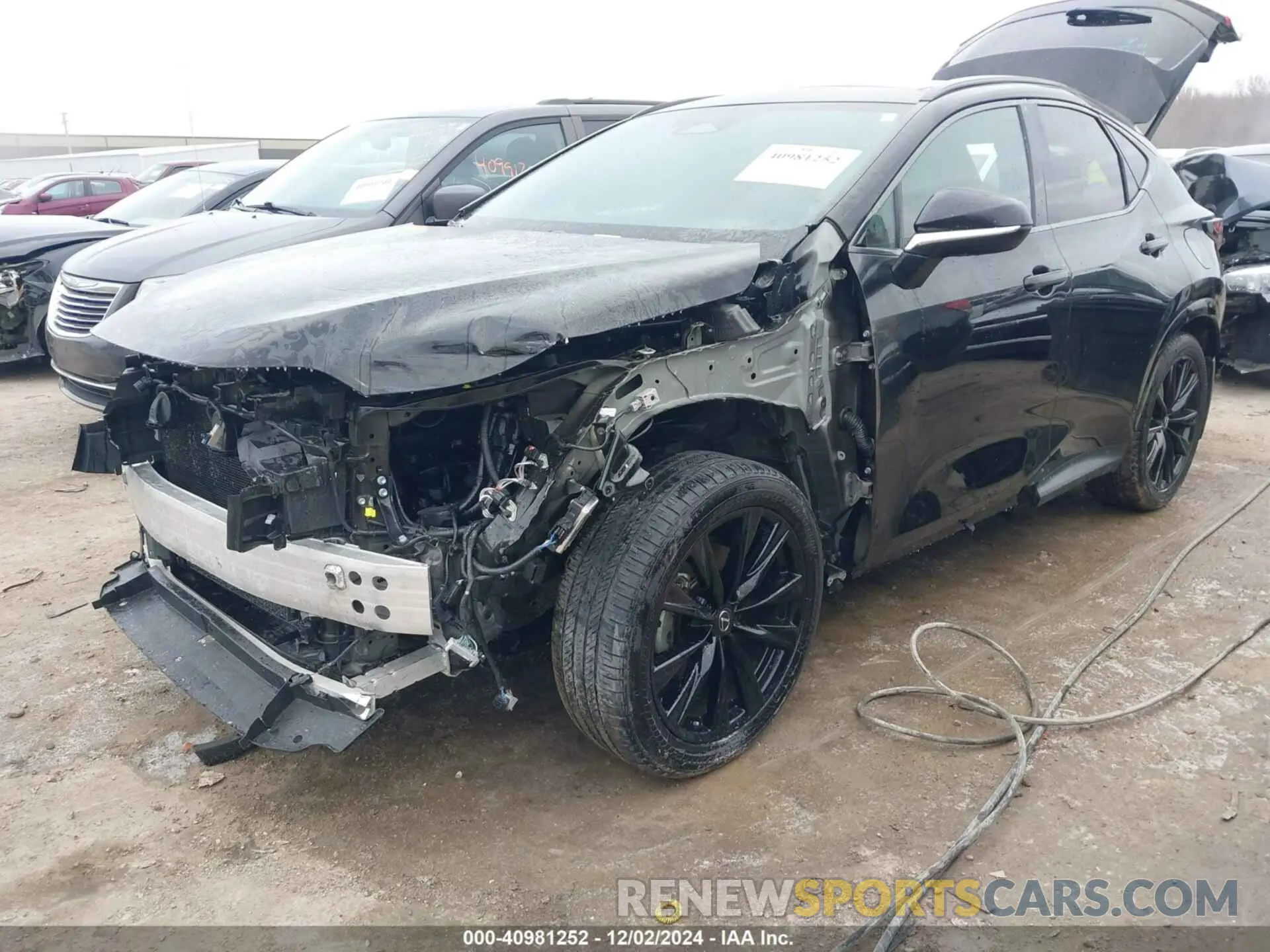 2 fotografías del automóvil dañado 2T2KGCEZ6RC042894 LEXUS NX 350 2024