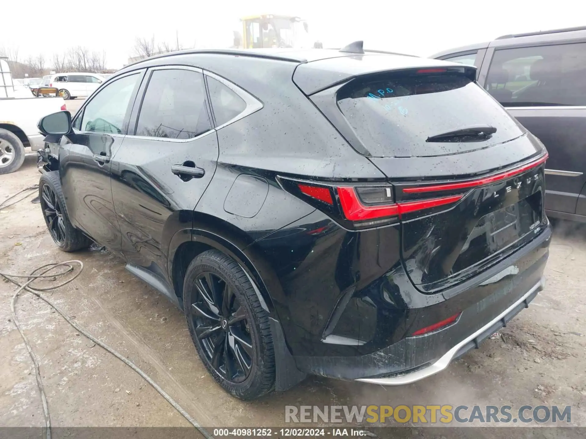 3 fotografías del automóvil dañado 2T2KGCEZ6RC042894 LEXUS NX 350 2024
