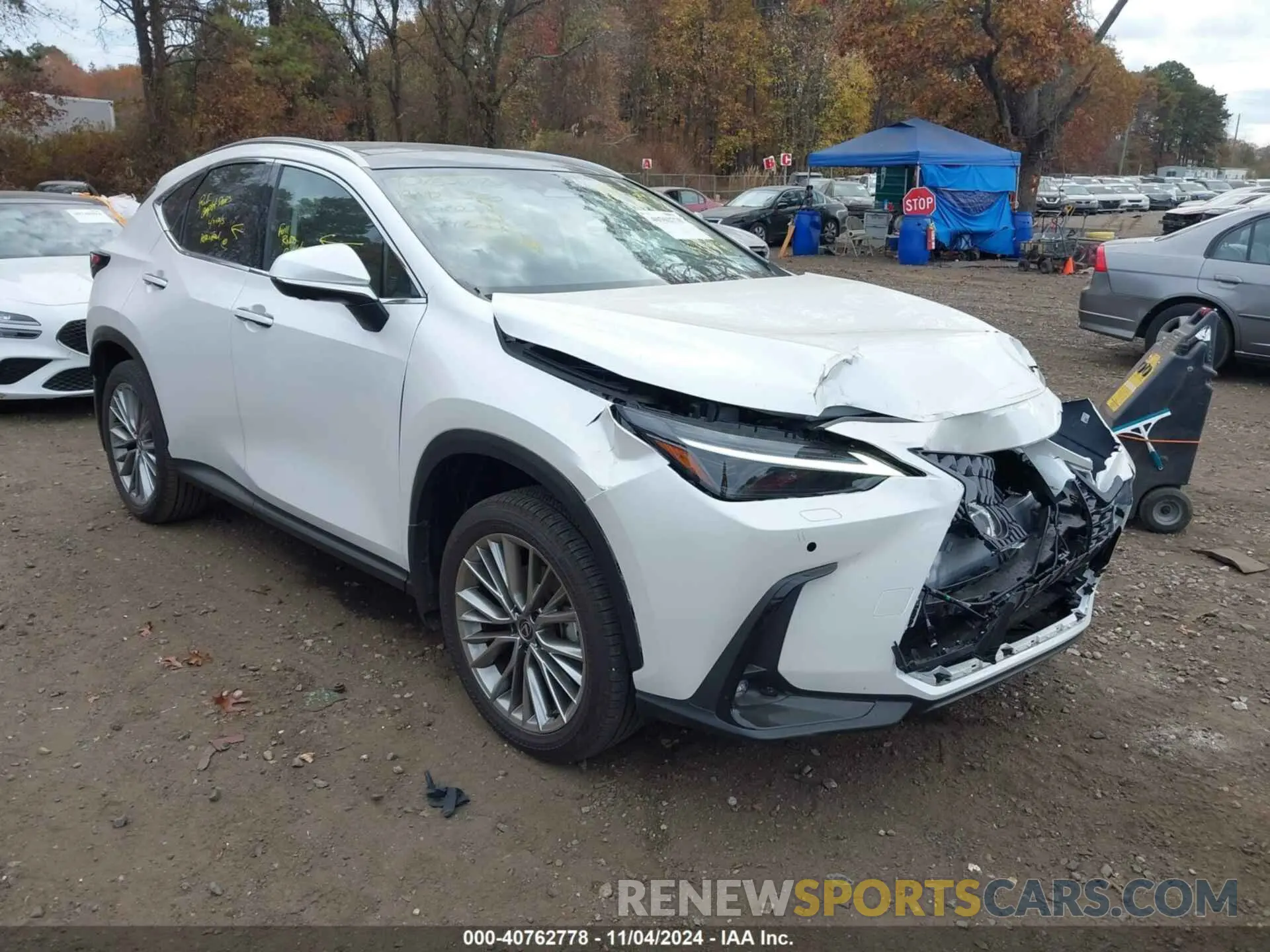 1 fotografías del automóvil dañado JTJHGCEZXR5010149 LEXUS NX 350 2024
