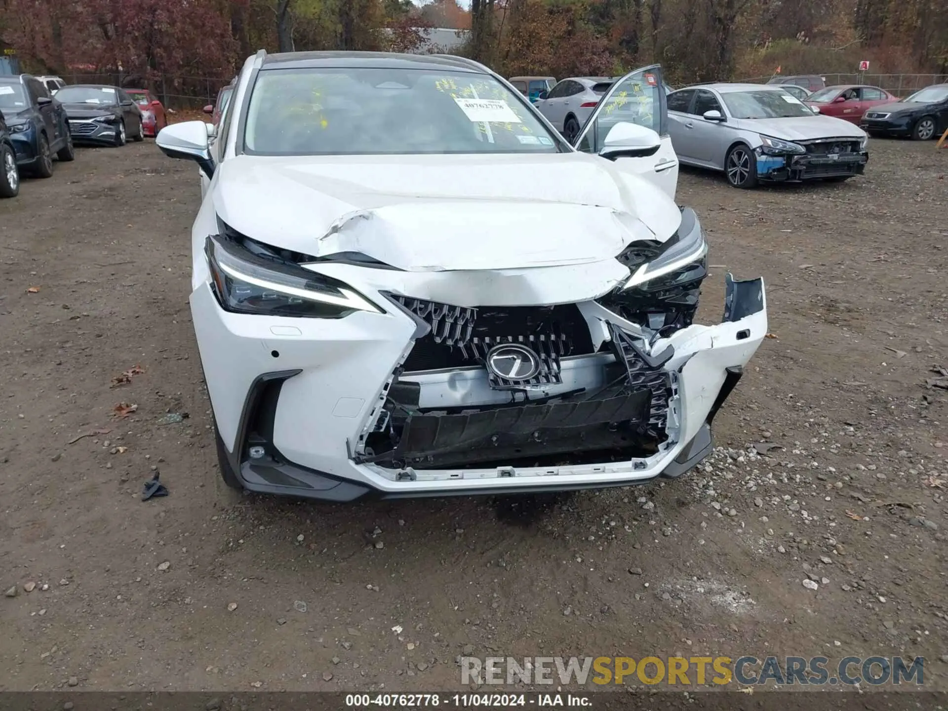 6 fotografías del automóvil dañado JTJHGCEZXR5010149 LEXUS NX 350 2024