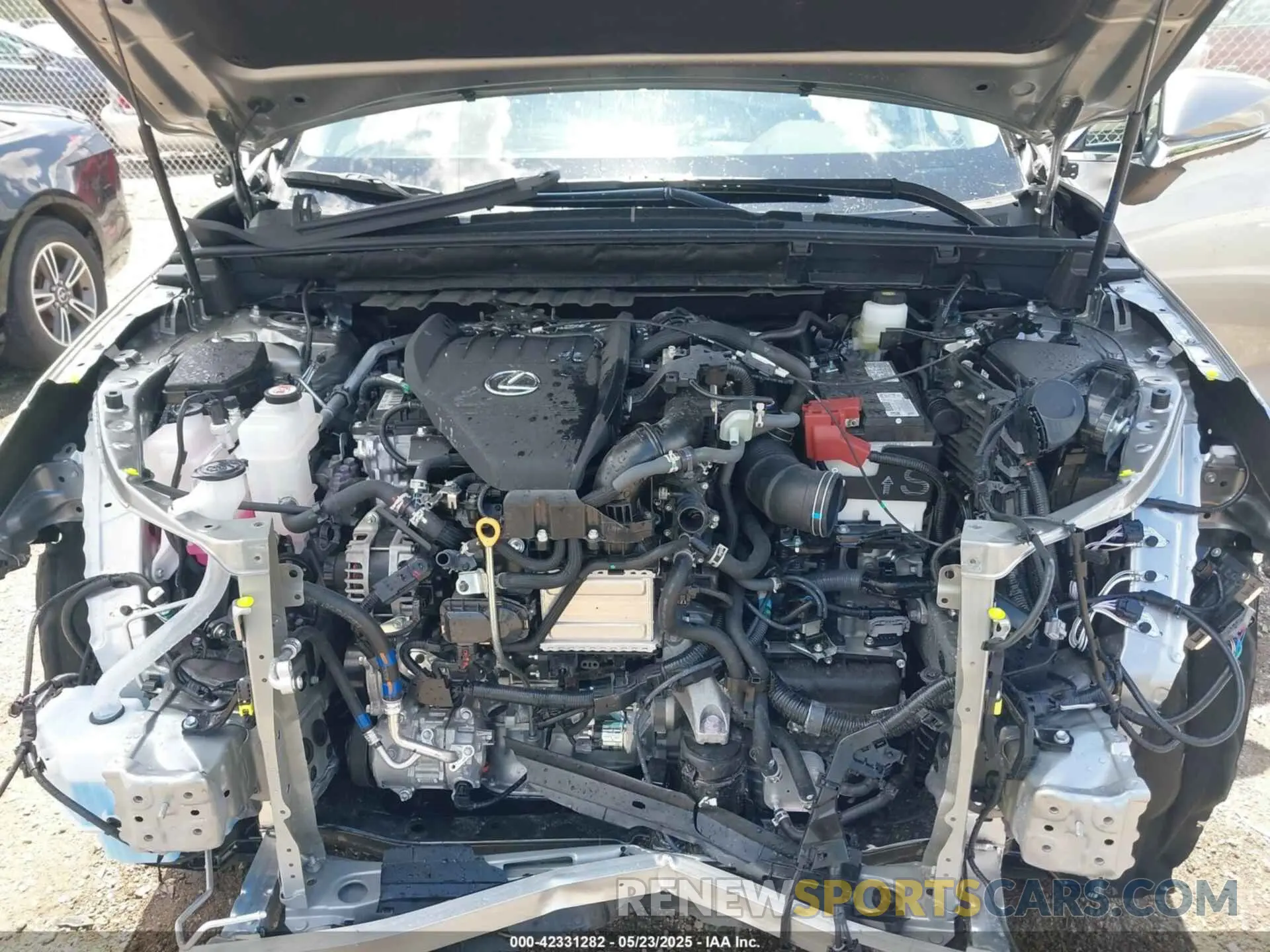 10 fotografías del automóvil dañado 2T2AGCEZ3SC080391 LEXUS NX 350 2025