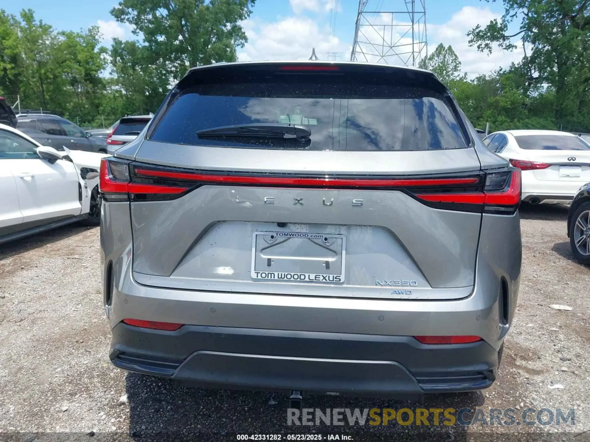 17 fotografías del automóvil dañado 2T2AGCEZ3SC080391 LEXUS NX 350 2025